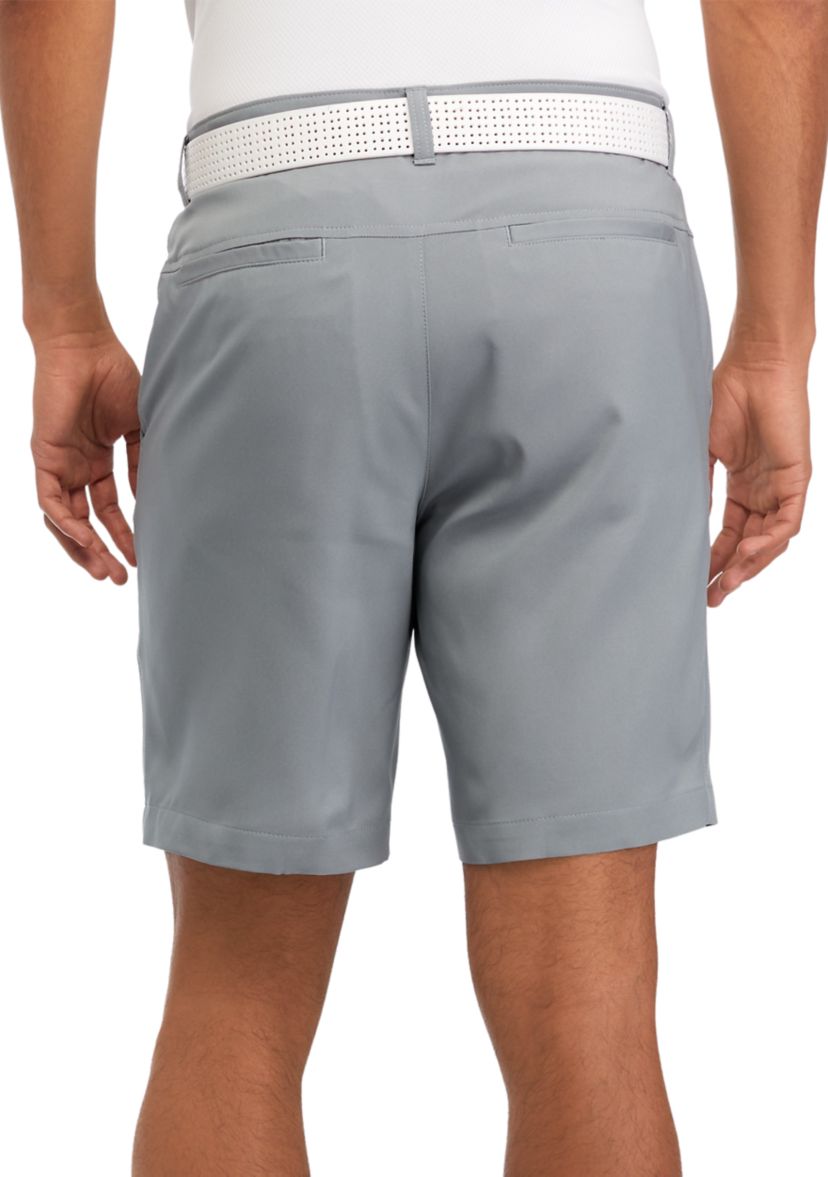 Flat Front Oxford Golf Shorts