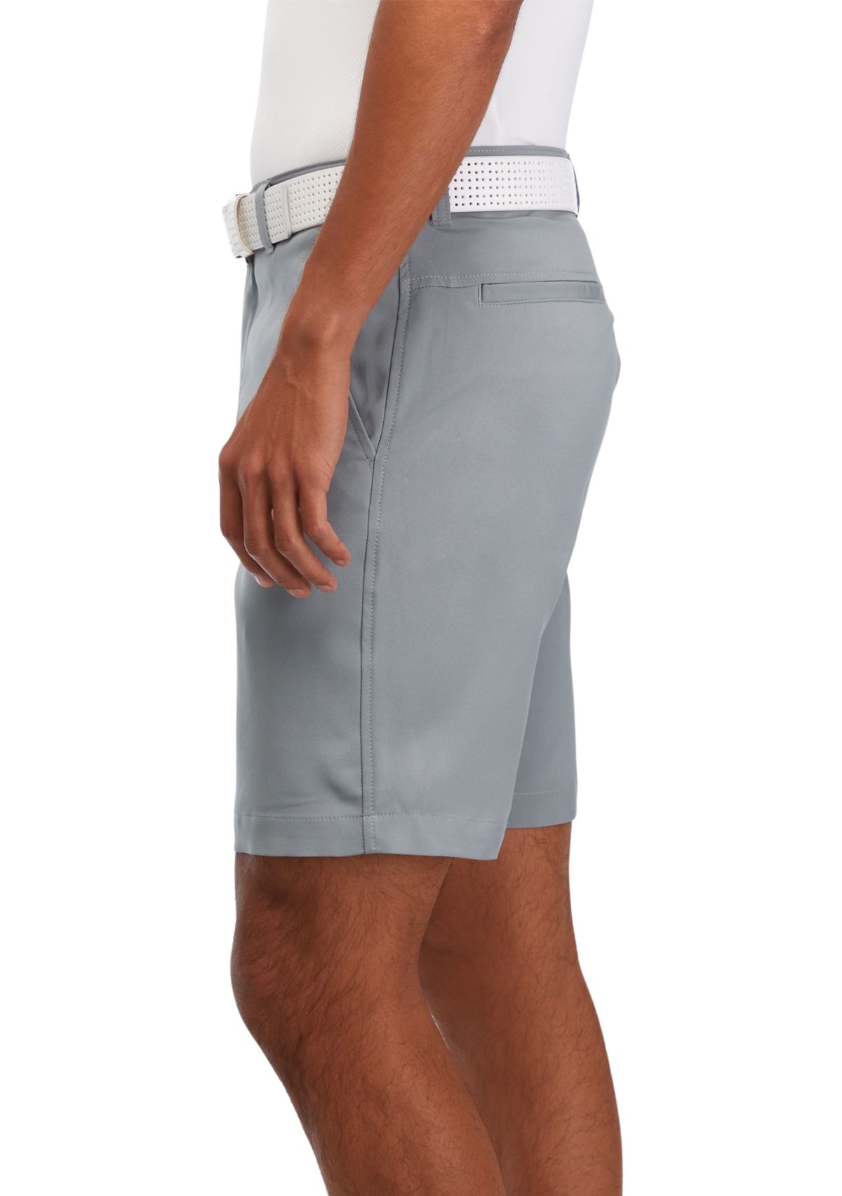 Flat Front Oxford Golf Shorts
