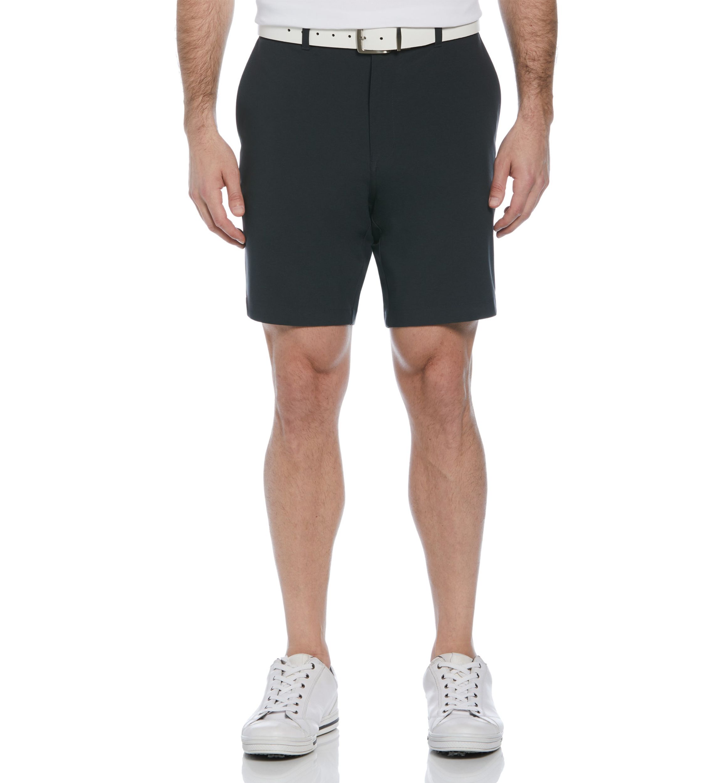 Mens 8" Heather Performance Golf Shorts