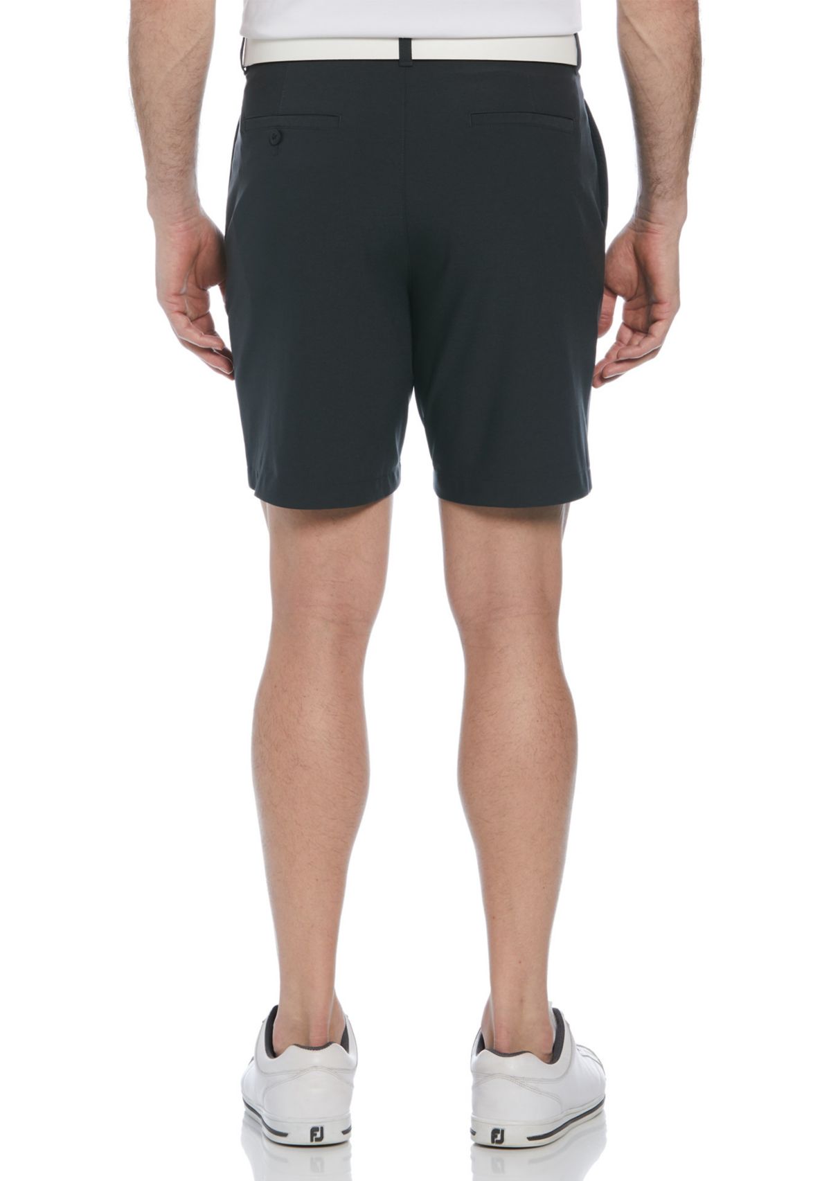 Mens 8" Heather Performance Golf Shorts