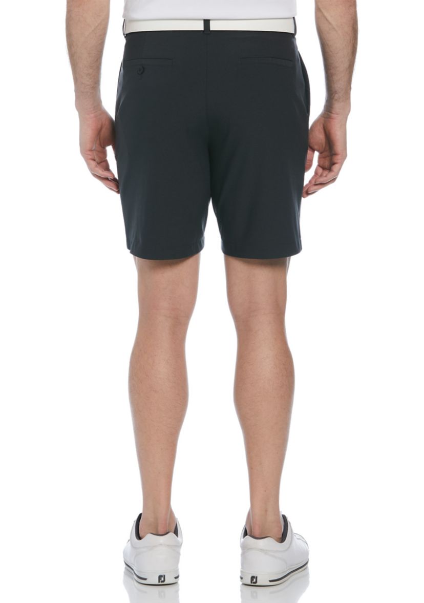 Mens 8" Heather Performance Golf Shorts