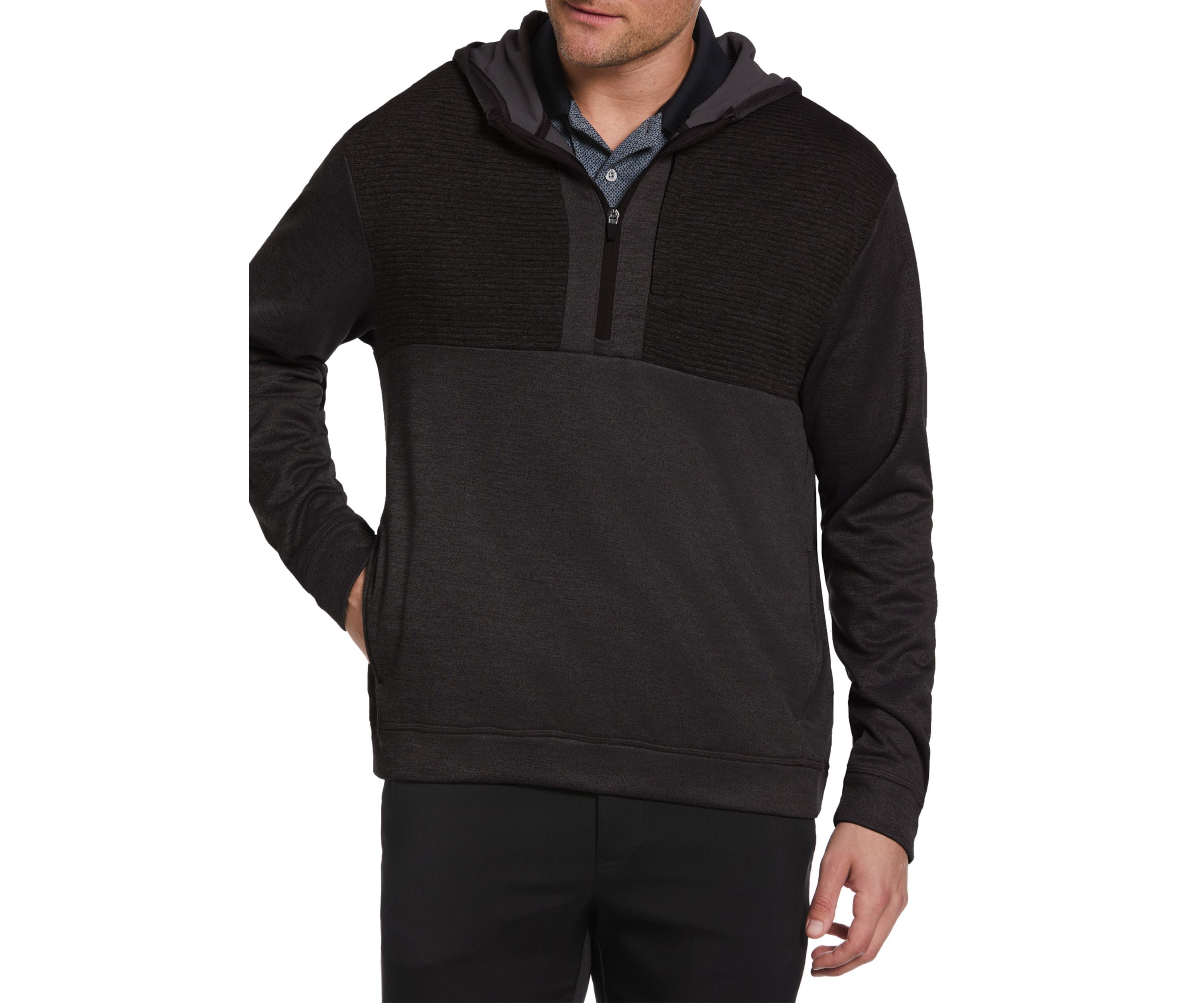 Mens Long Sleeve Knit Hoodie