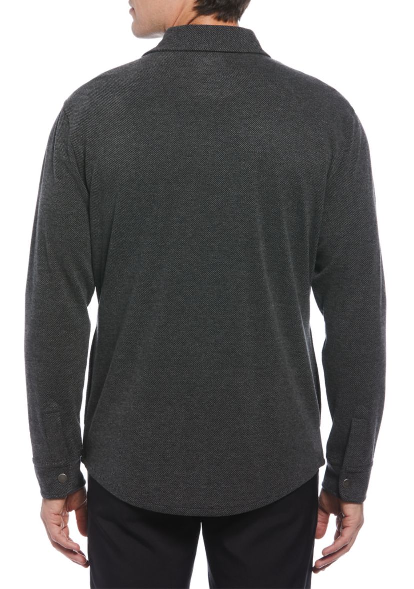 Mens Crossover Eco Knit Shirt Jacket