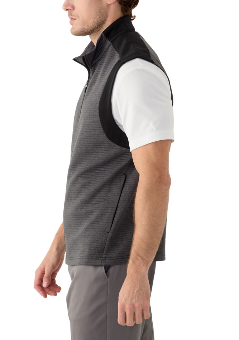 Mens Ottoman Full Zip Golf Vest