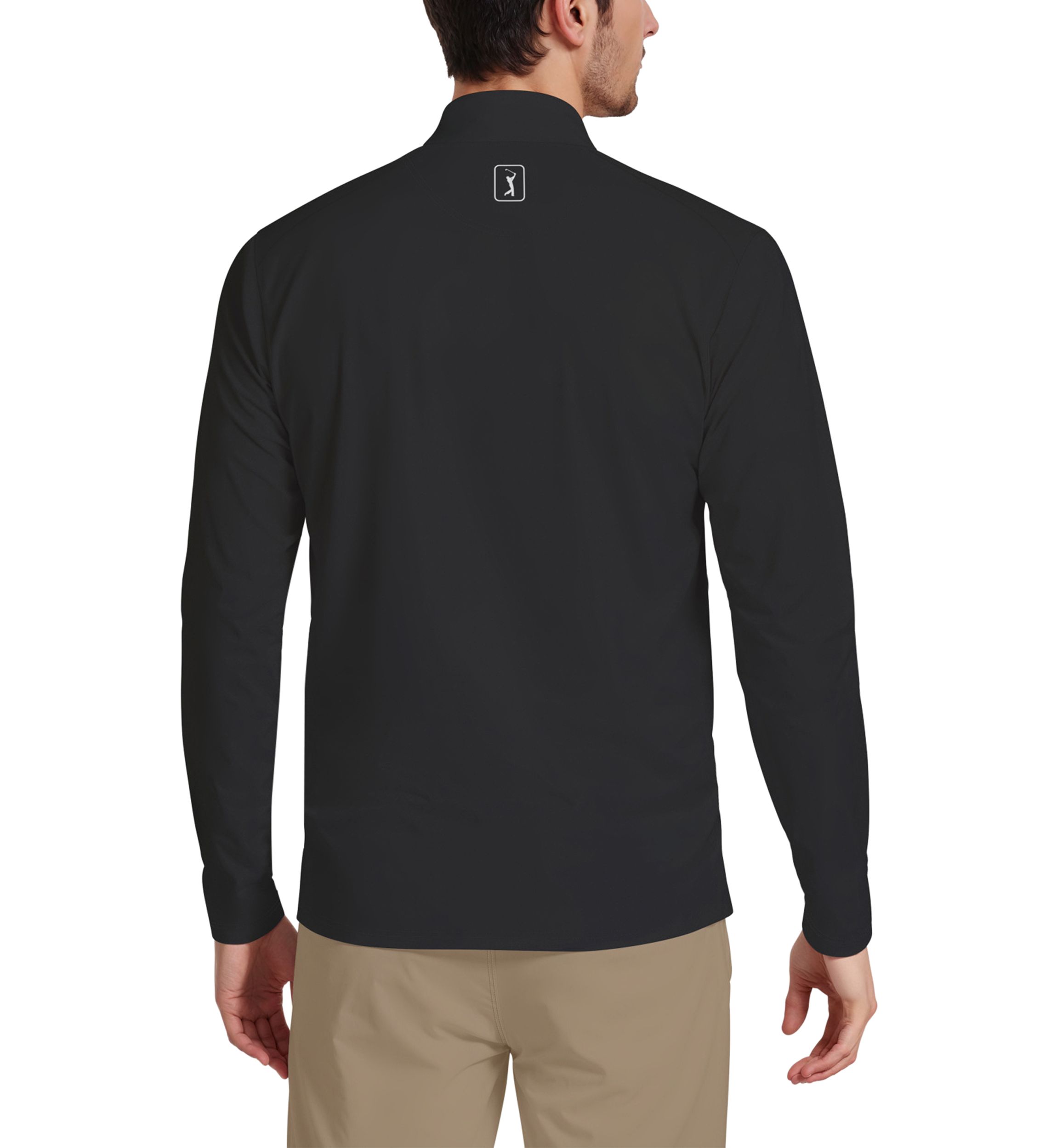 Mock Neck Long Sleeve Golf Base Layer