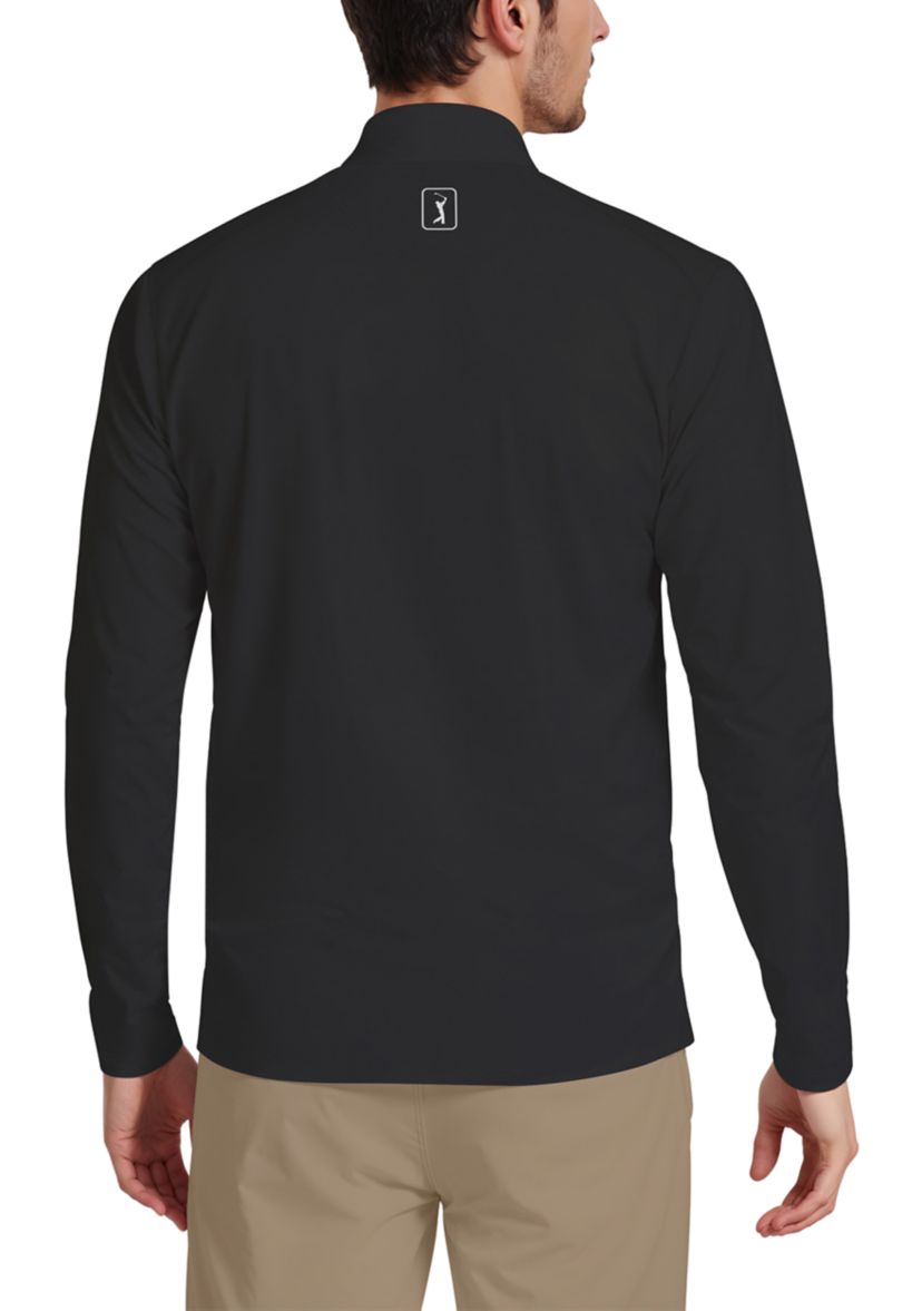 Mock Neck Long Sleeve Golf Base Layer