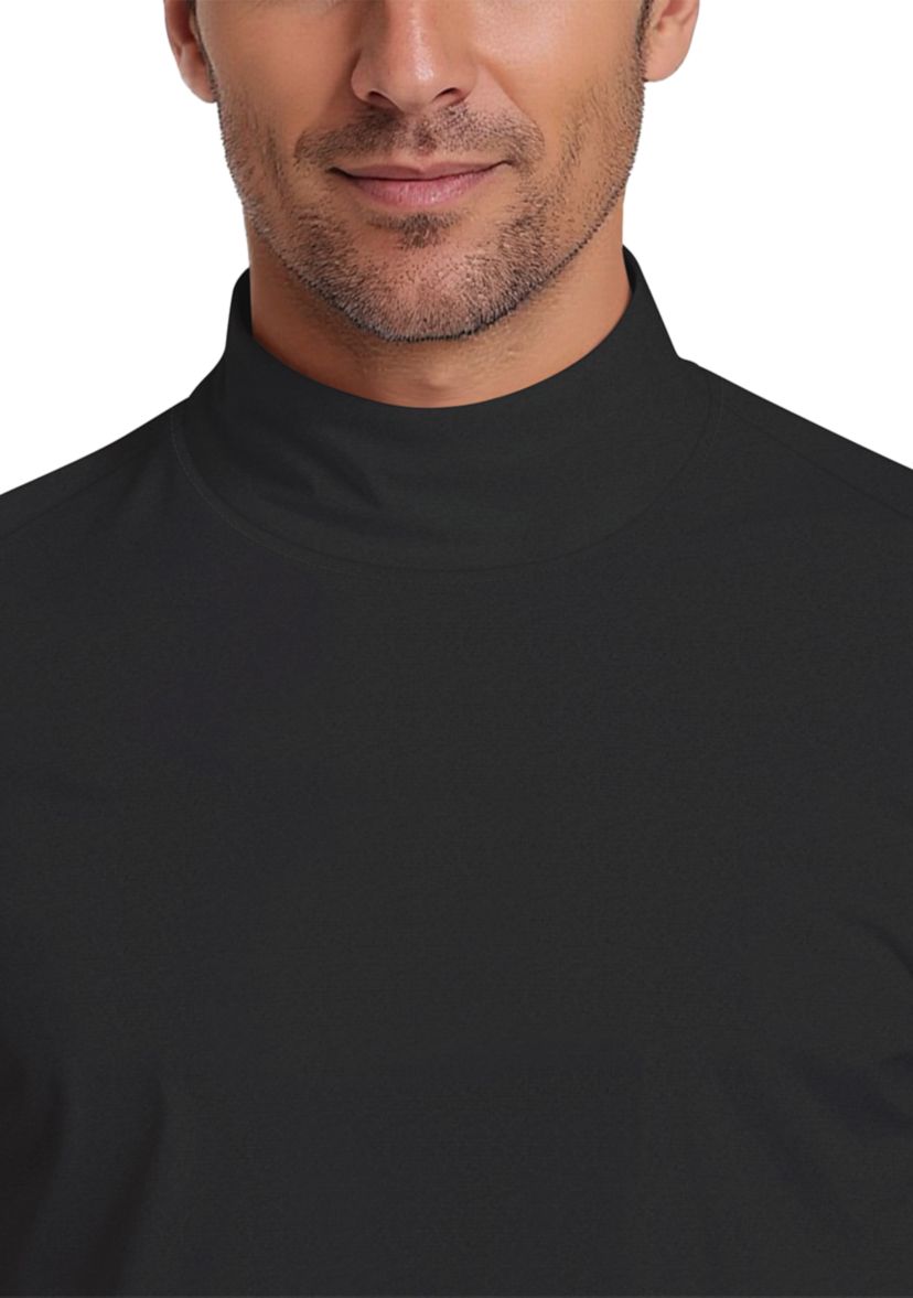 Mock Neck Long Sleeve Golf Base Layer