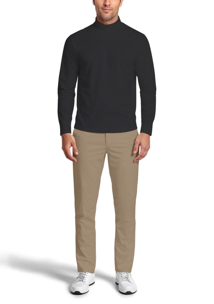 Mock Neck Long Sleeve Golf Base Layer