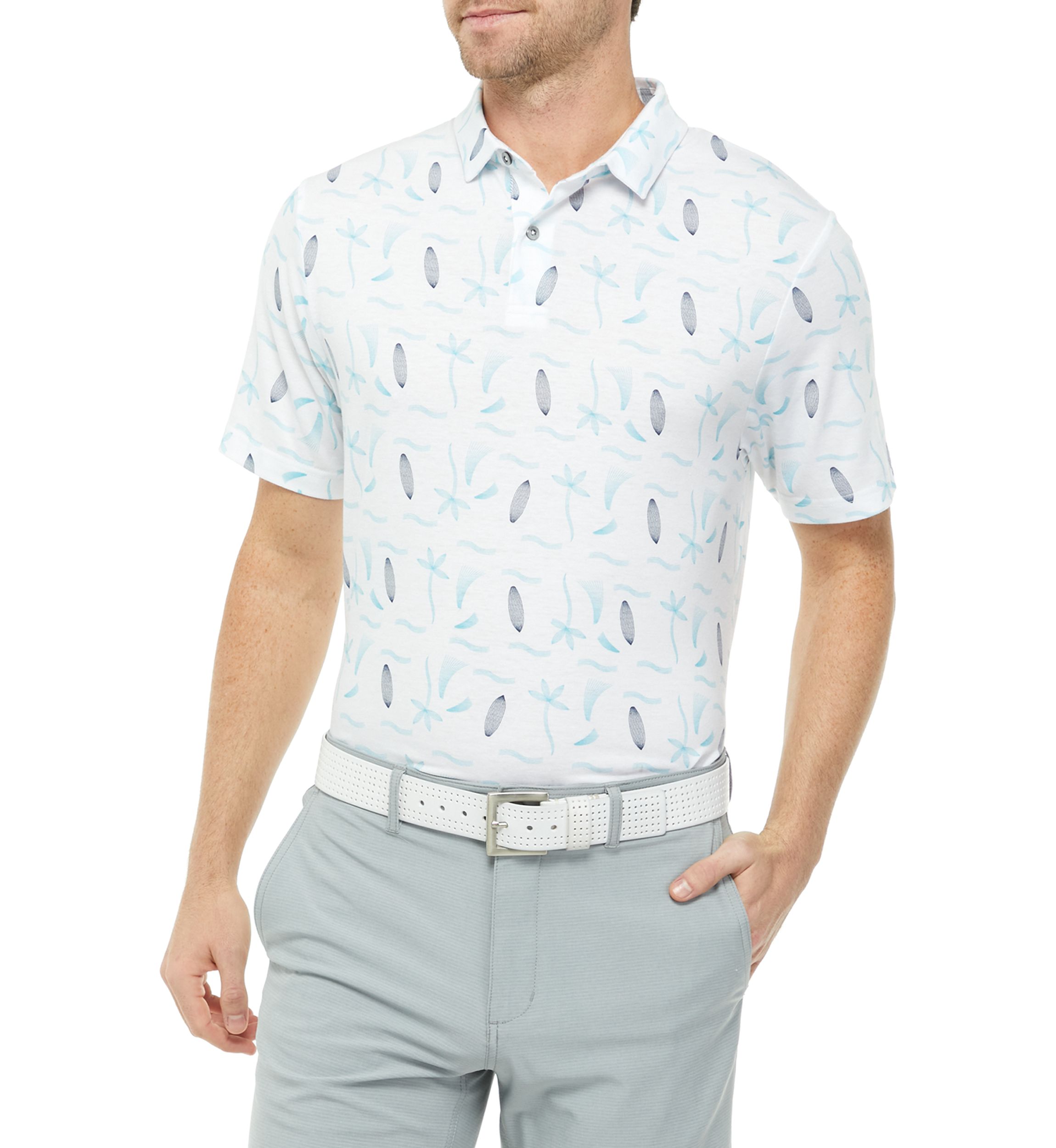 Vacation Print Polo Shirt 