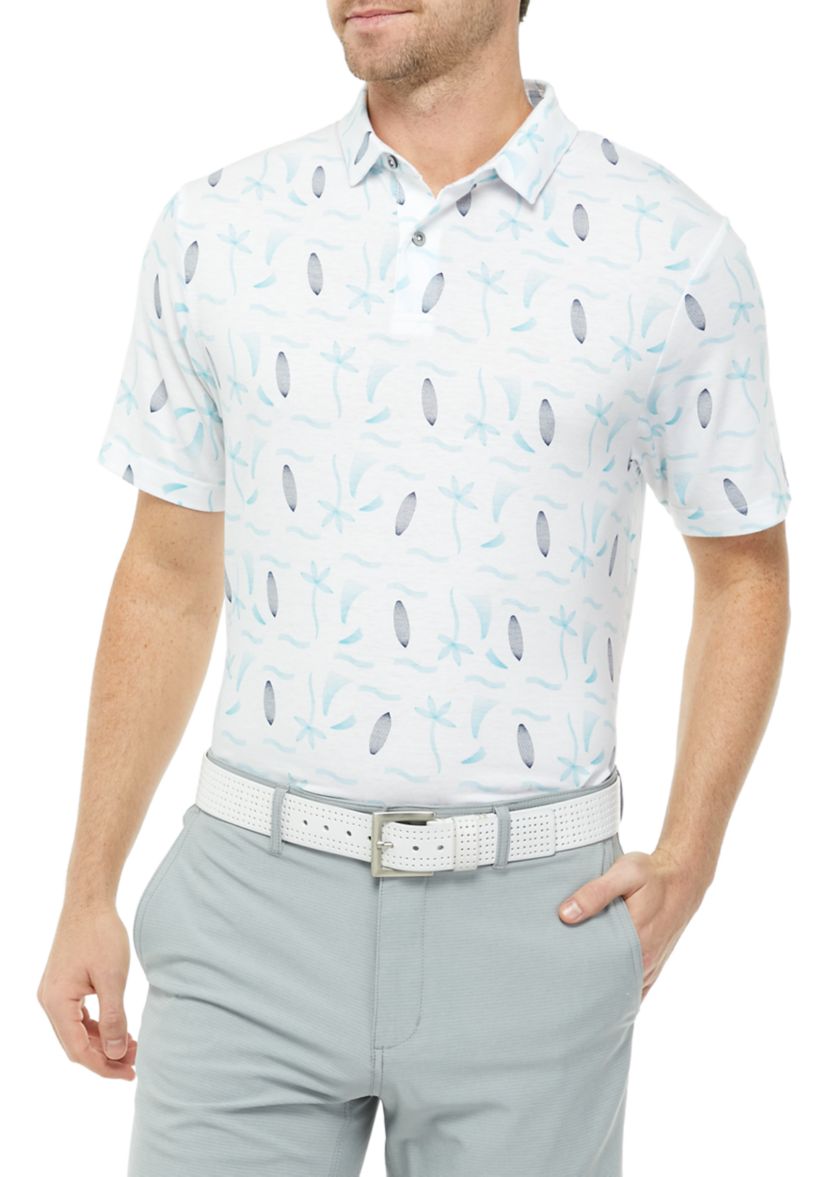 Vacation Print Polo Shirt 