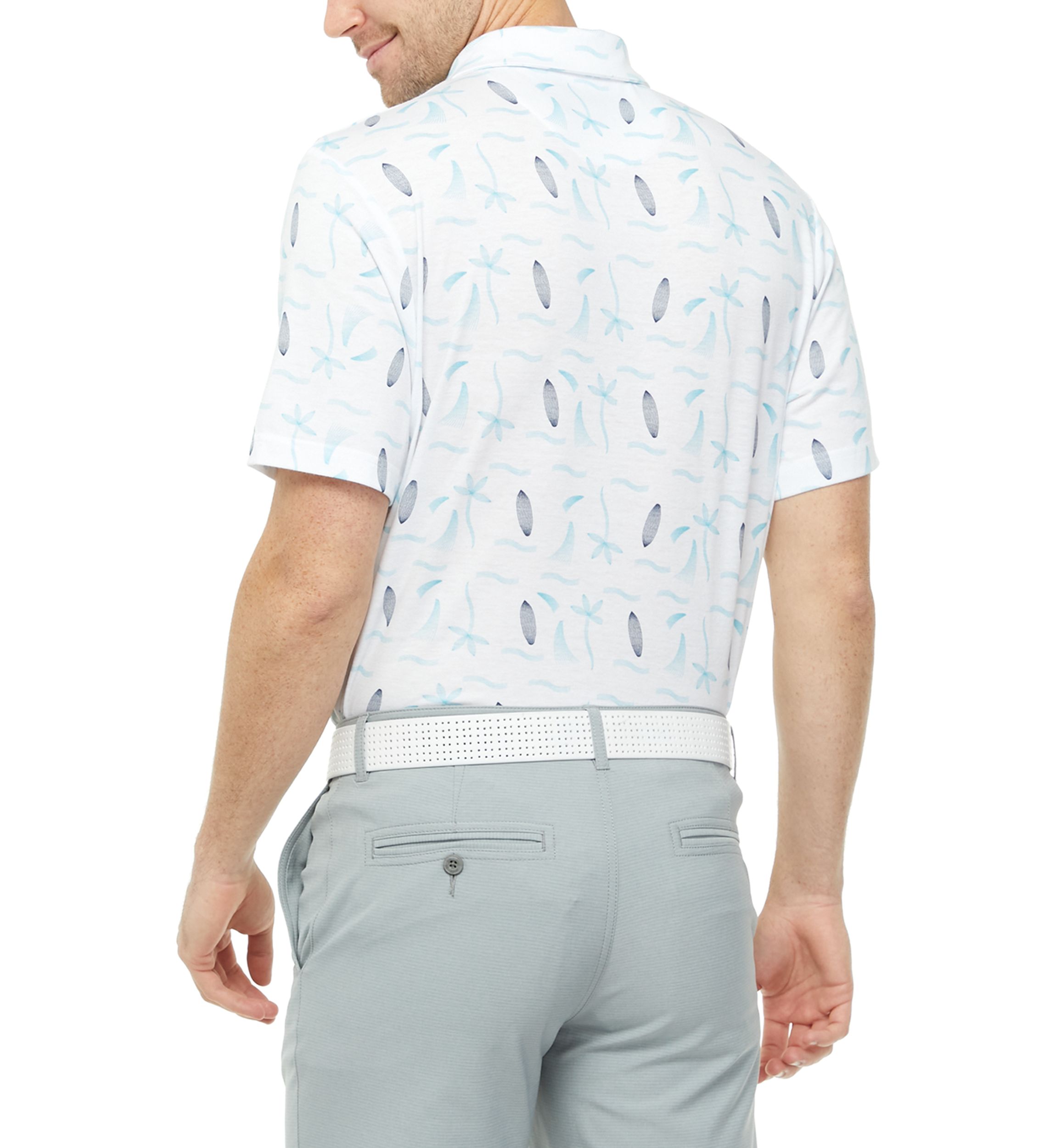 Vacation Print Polo Shirt 
