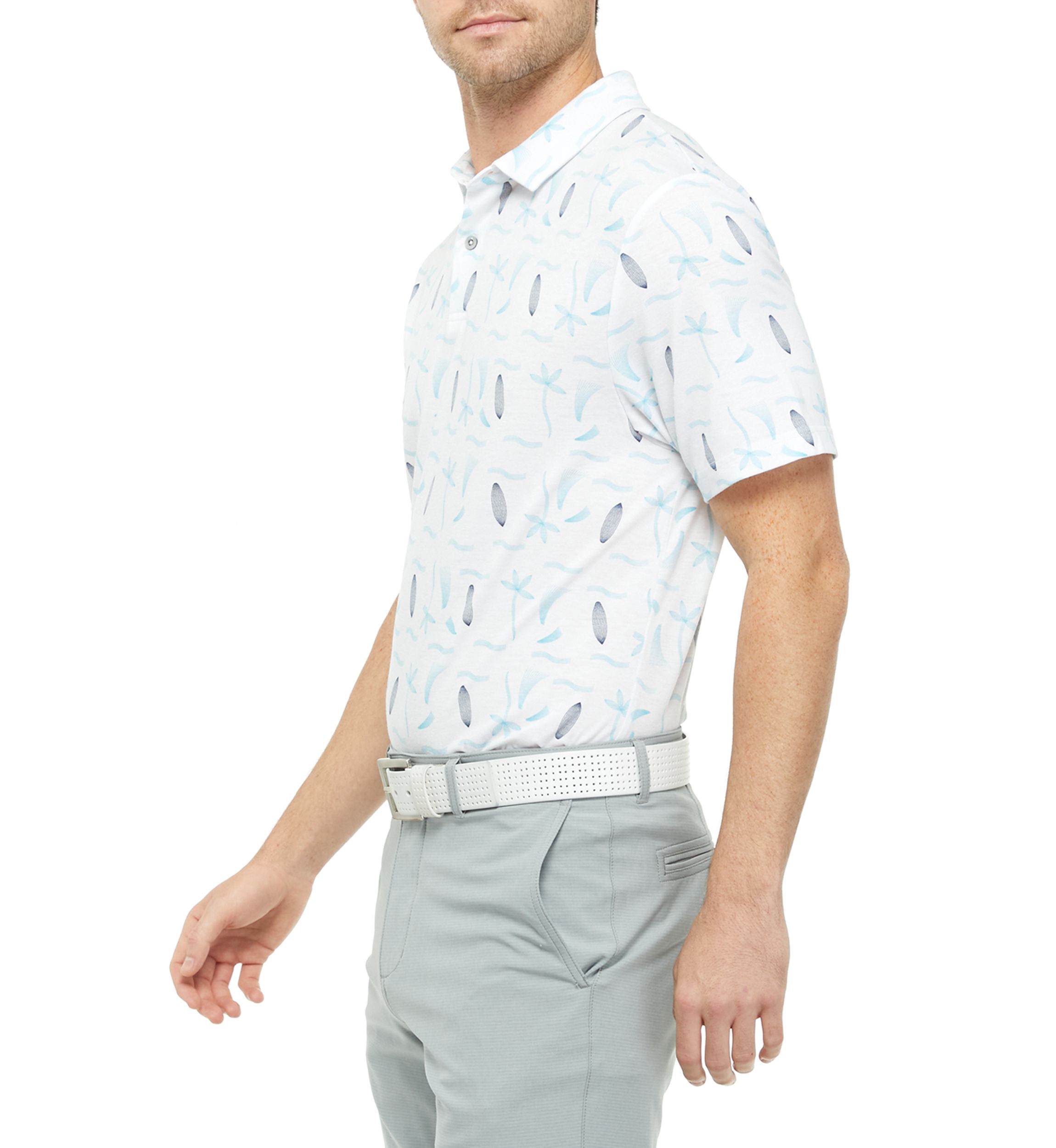 Vacation Print Polo Shirt 