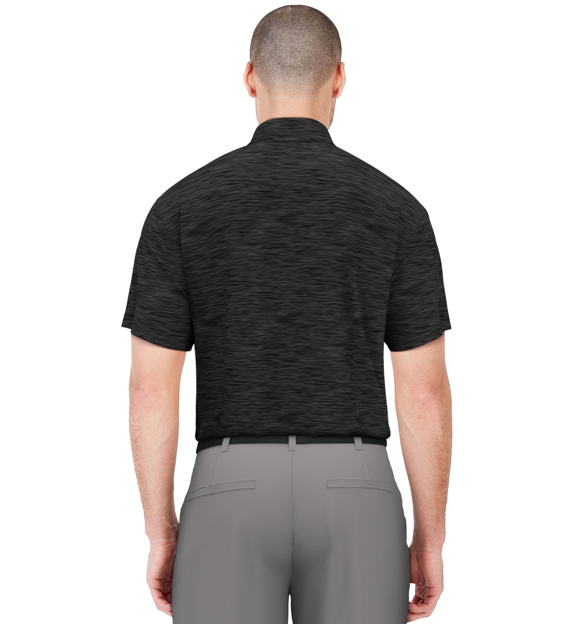Mens AirFlux™ Jaspe Cotton Golf Polo Shirt