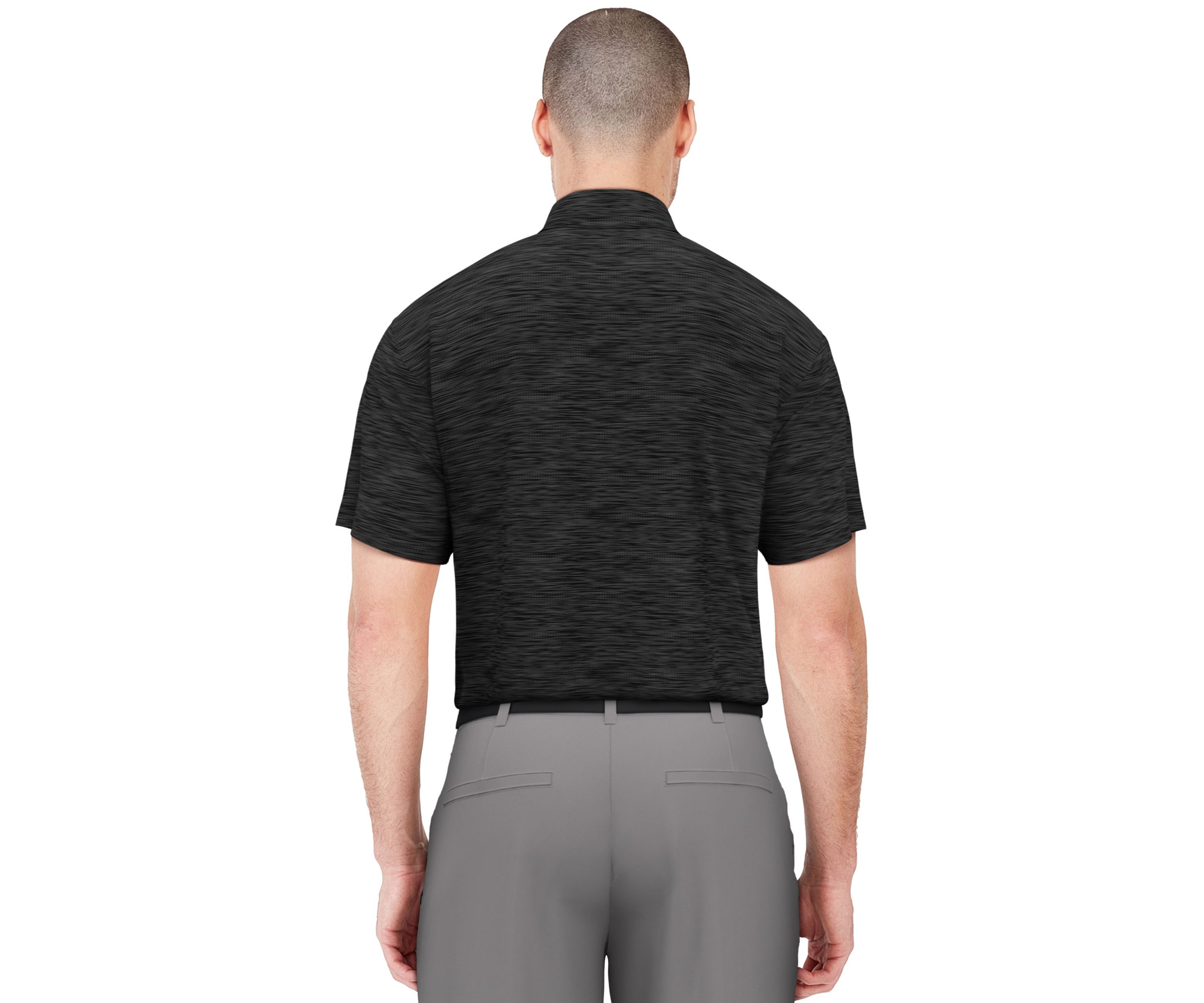 Mens AirFlux™ Jaspe Cotton Golf Polo Shirt