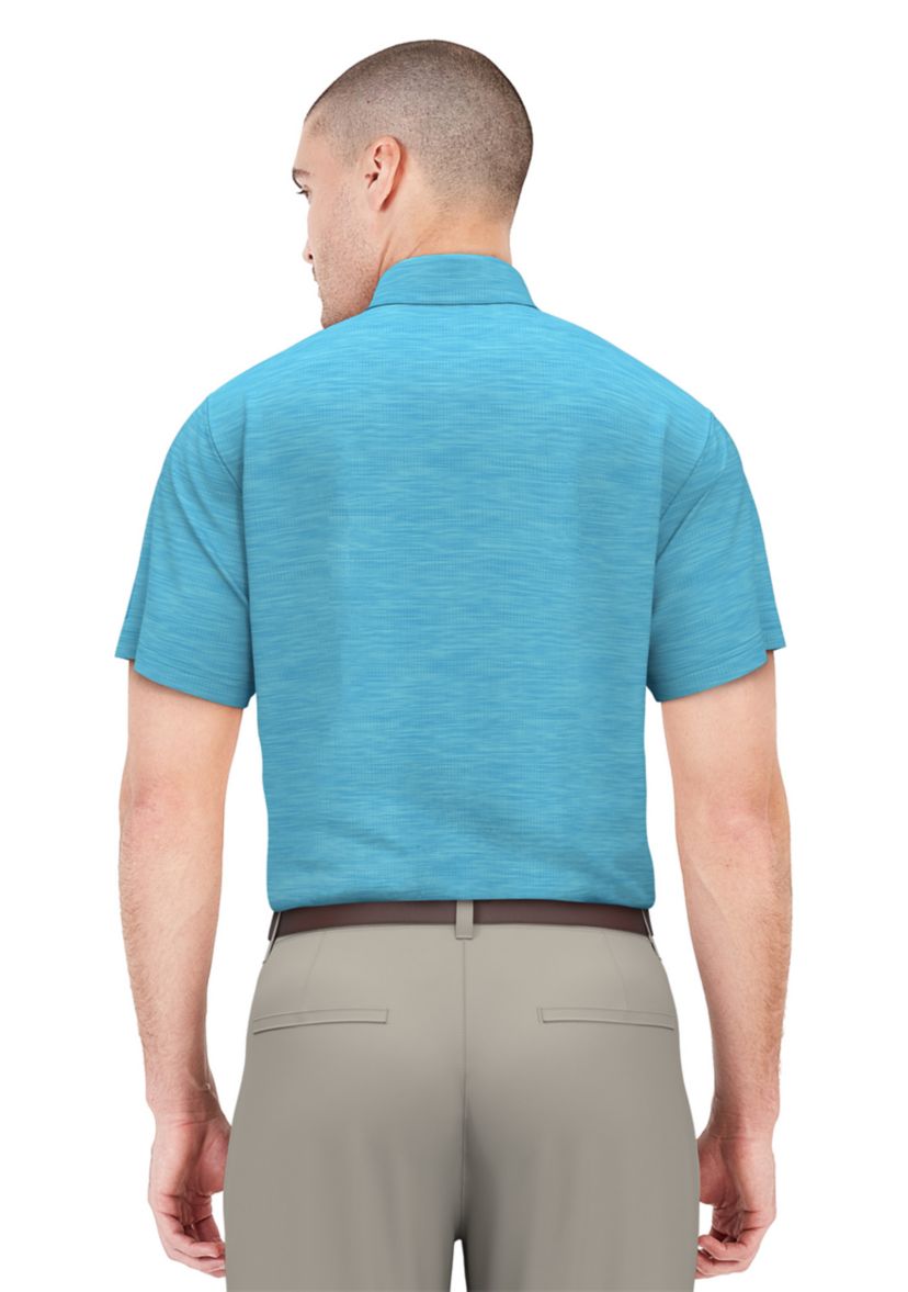Mens AirFlux™ Jaspe Cotton Golf Polo Shirt
