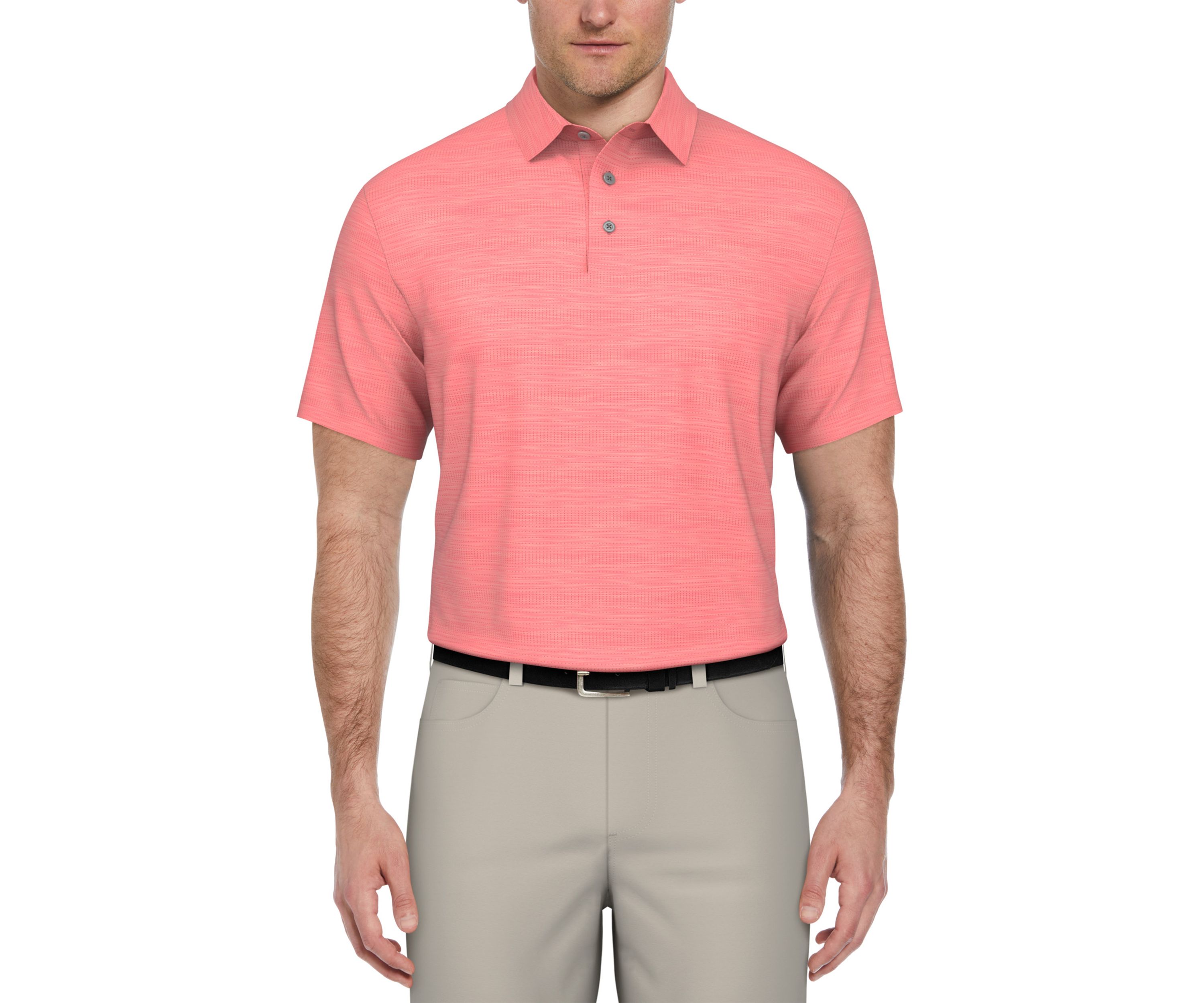 Short Sleeve Jasper Airflux Polo Shirt with Self Collar 