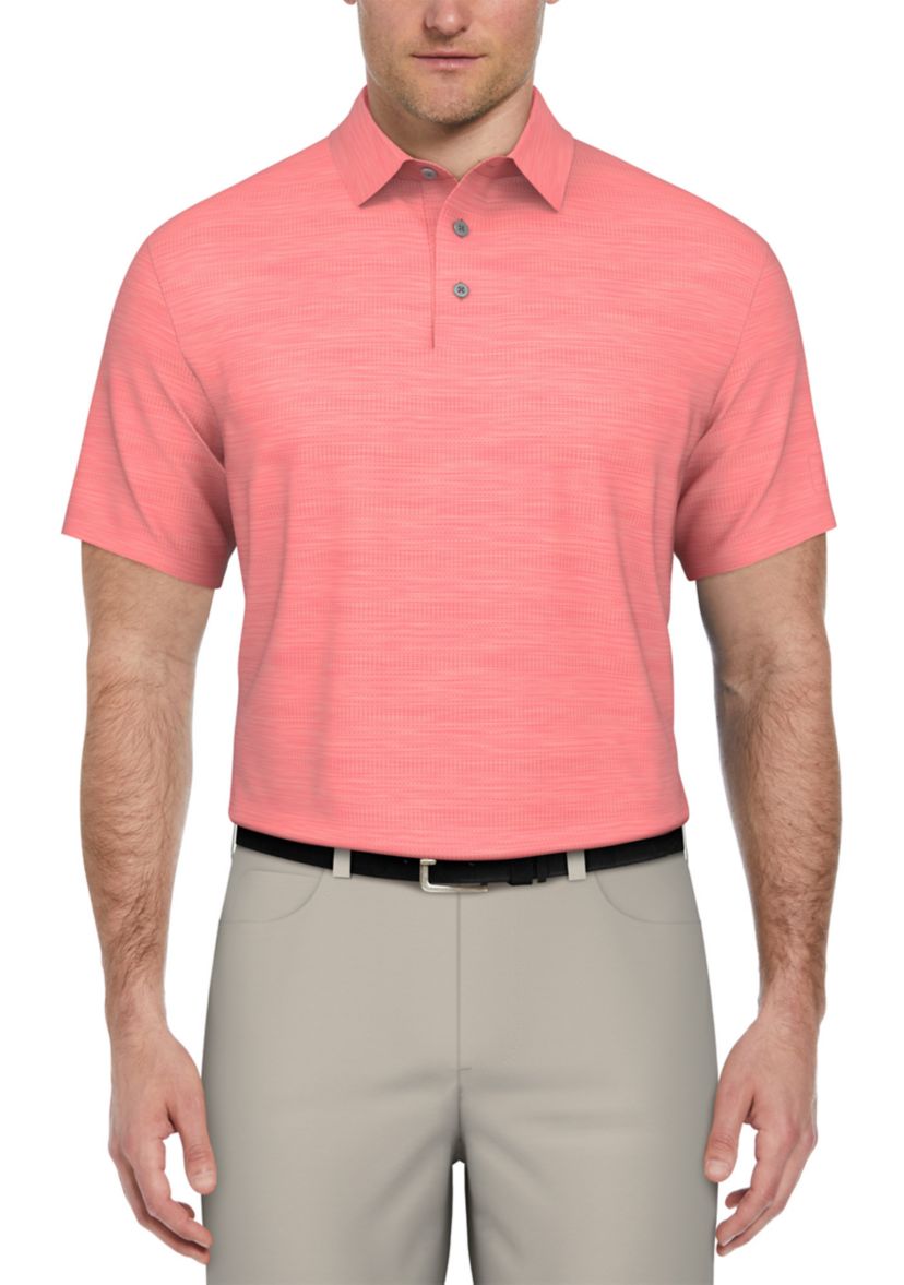 Short Sleeve Jasper Airflux Polo Shirt with Self Collar 