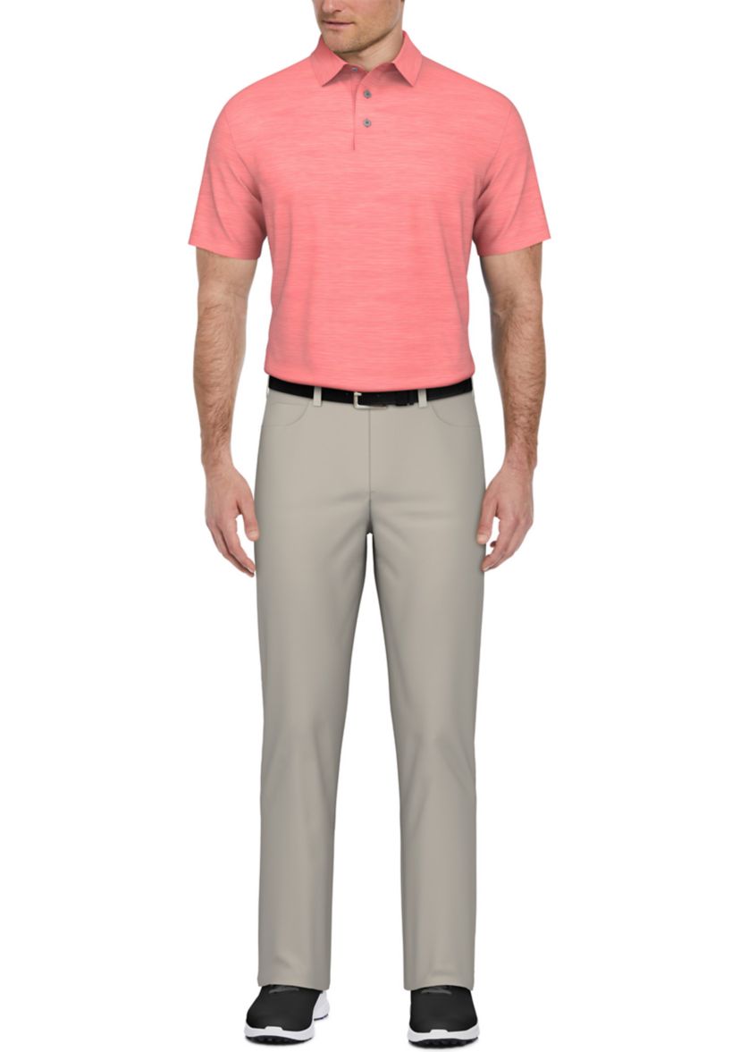 Short Sleeve Jasper Airflux Polo Shirt with Self Collar 