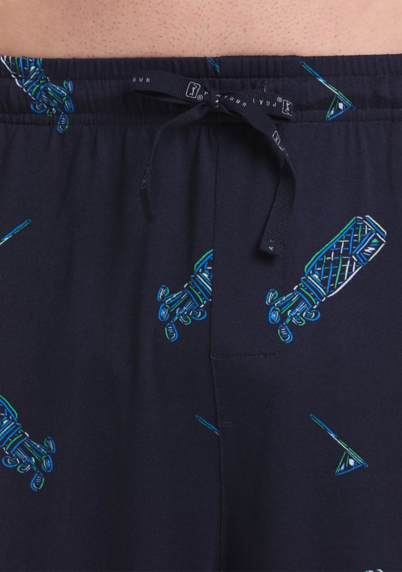 Soft Touch Neon Golf Clubs Sleep Pants