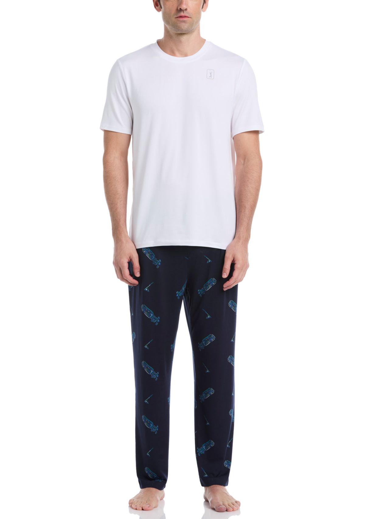Soft Touch Neon Golf Clubs Sleep Pants
