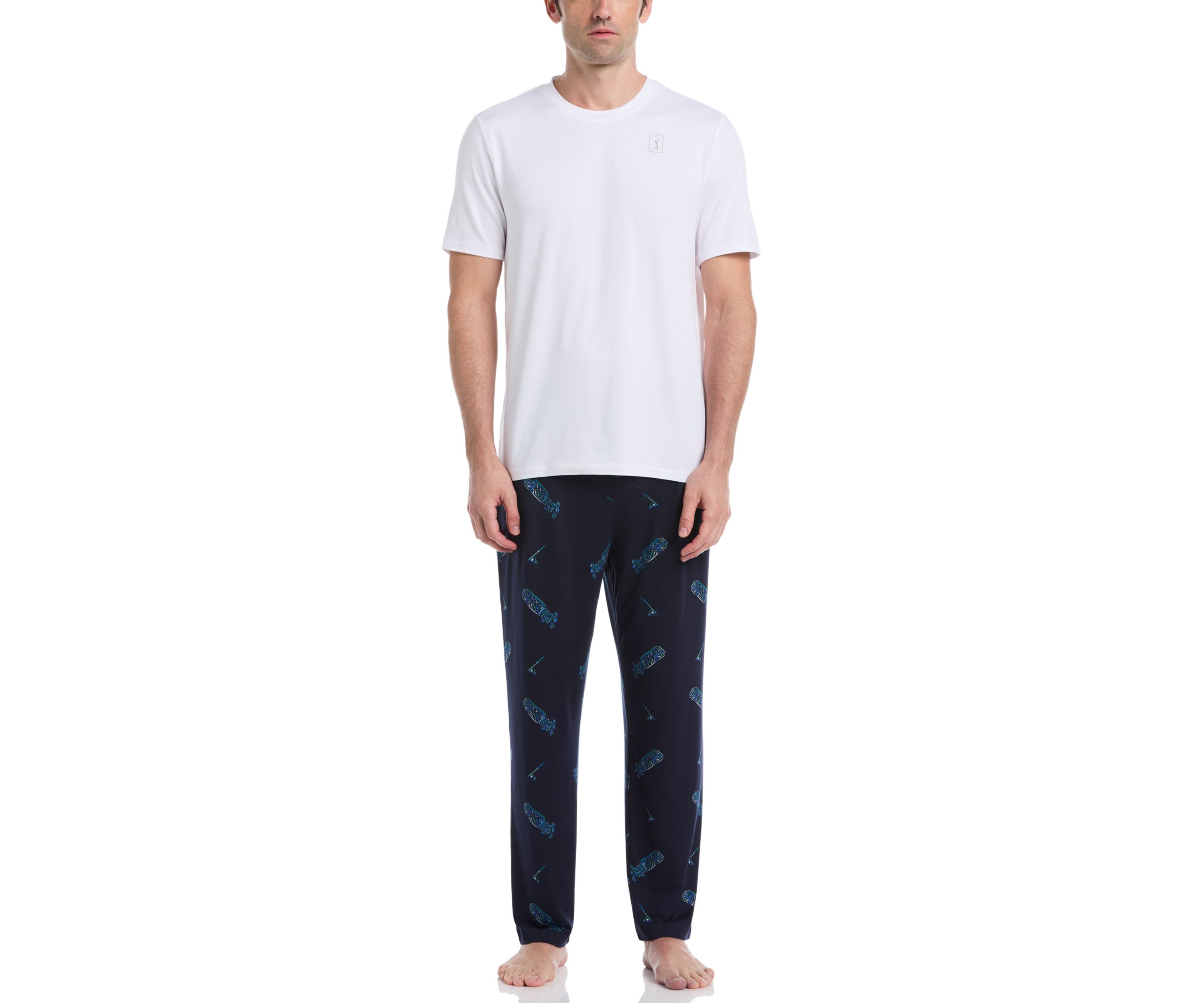 Soft Touch Neon Golf Clubs Sleep Pants
