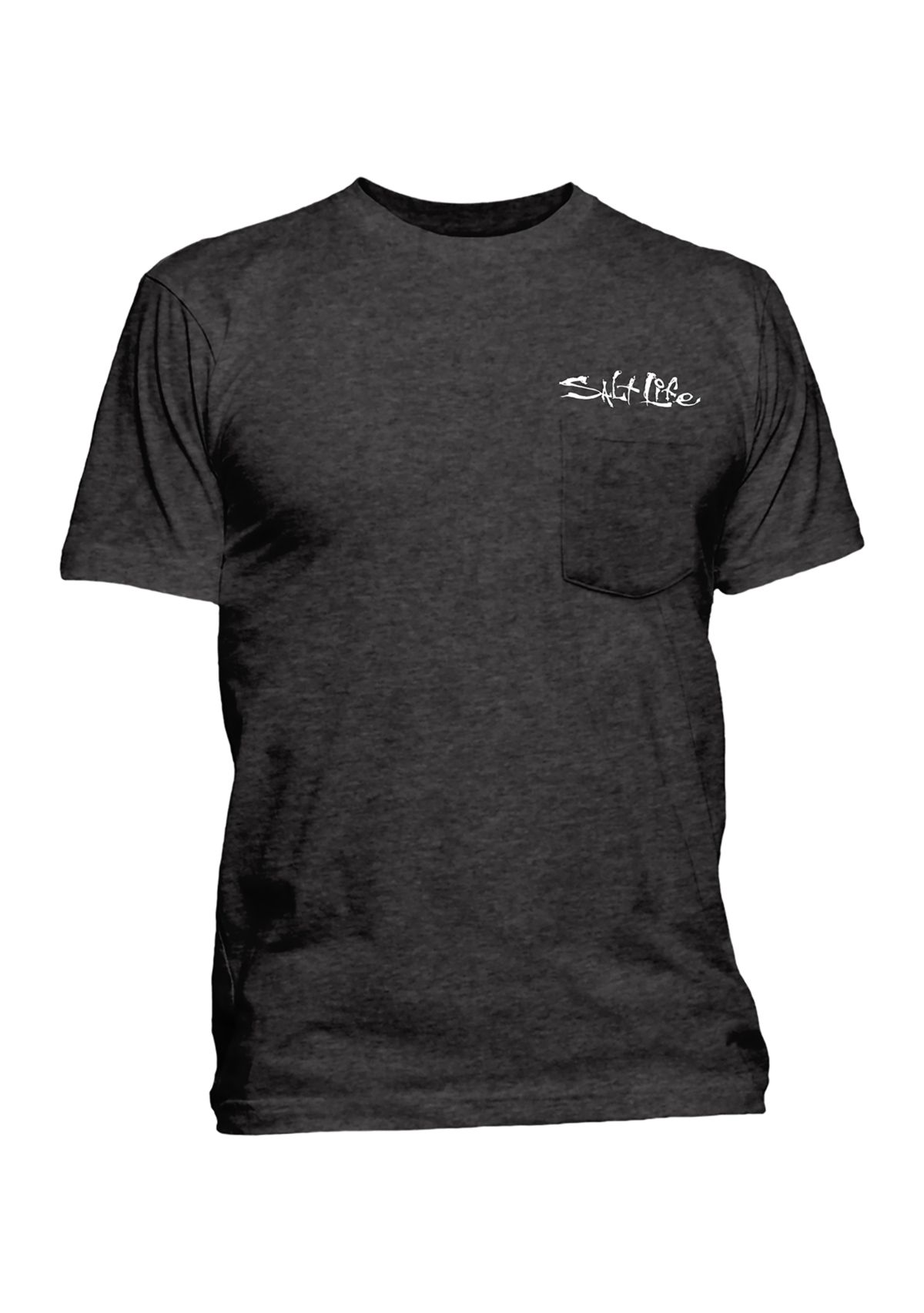 Big & Tall Hook Line and Sinker Fade Short Sleeve Graphic T-Shirt 