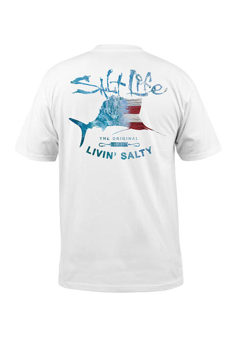 Salt Life Big & Tall Amerisail Graphic T-Shirt