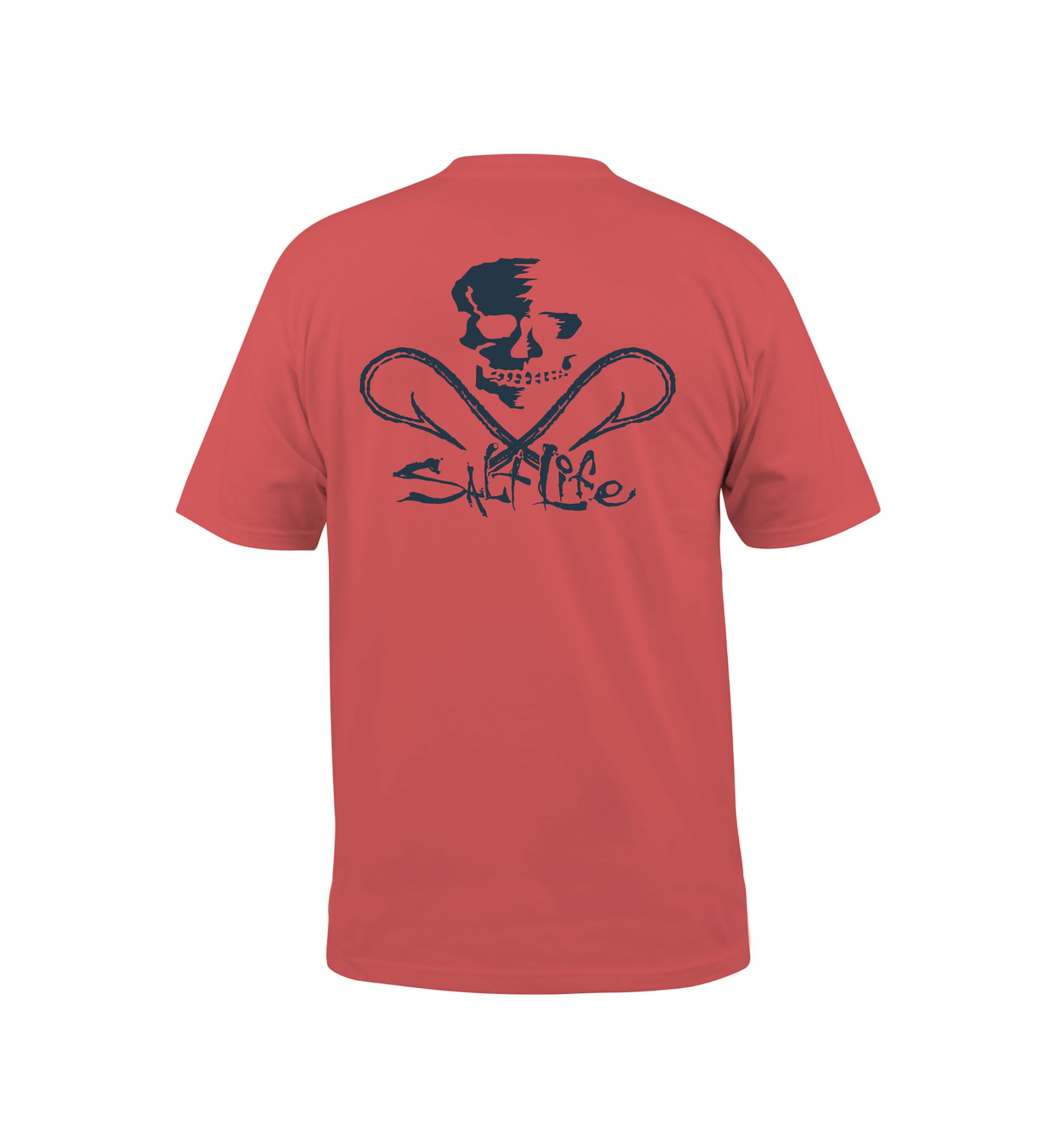 Big & Tall Skull and Hooks Graphic T-Shirt 