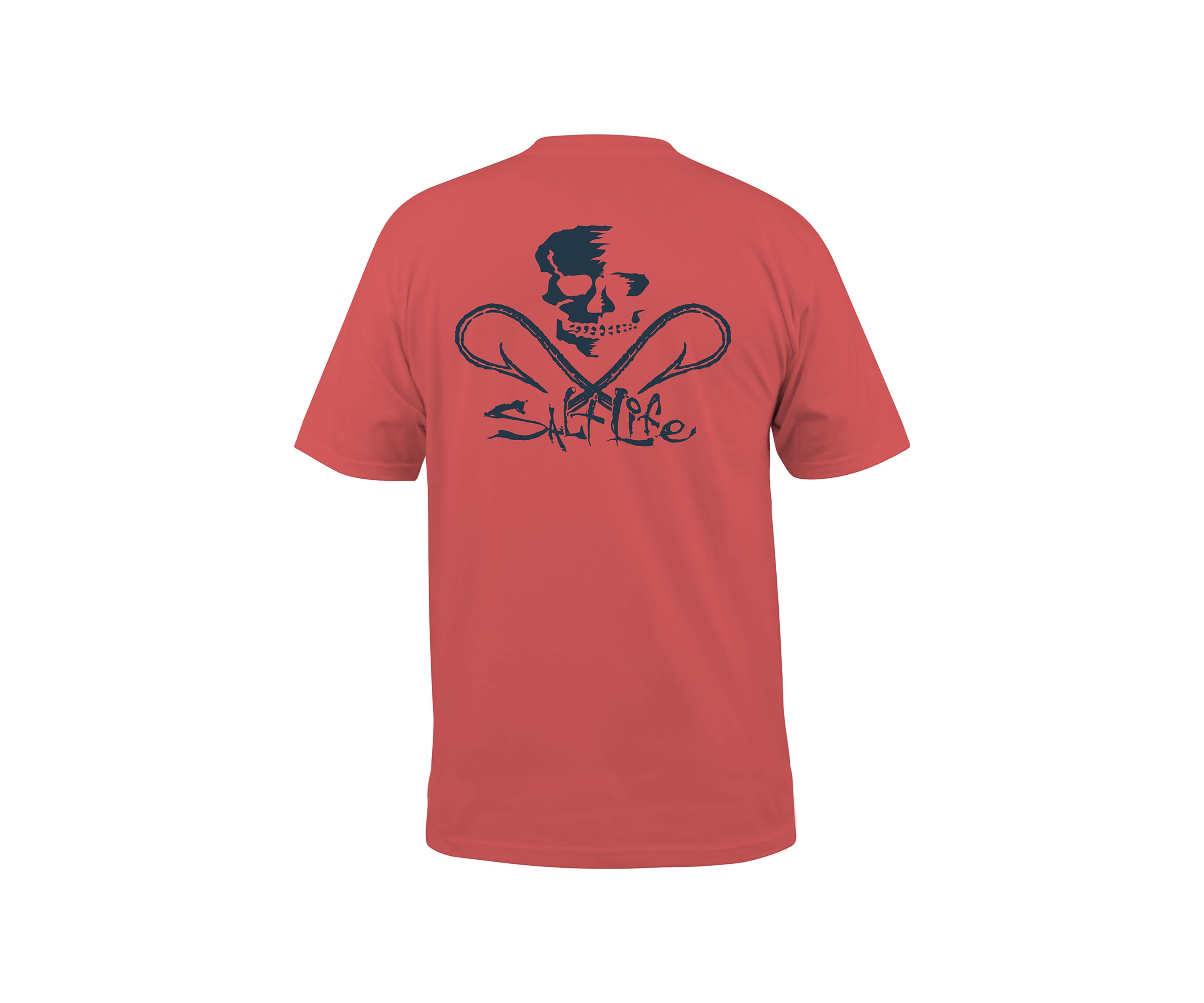 Big & Tall Skull and Hooks Graphic T-Shirt 