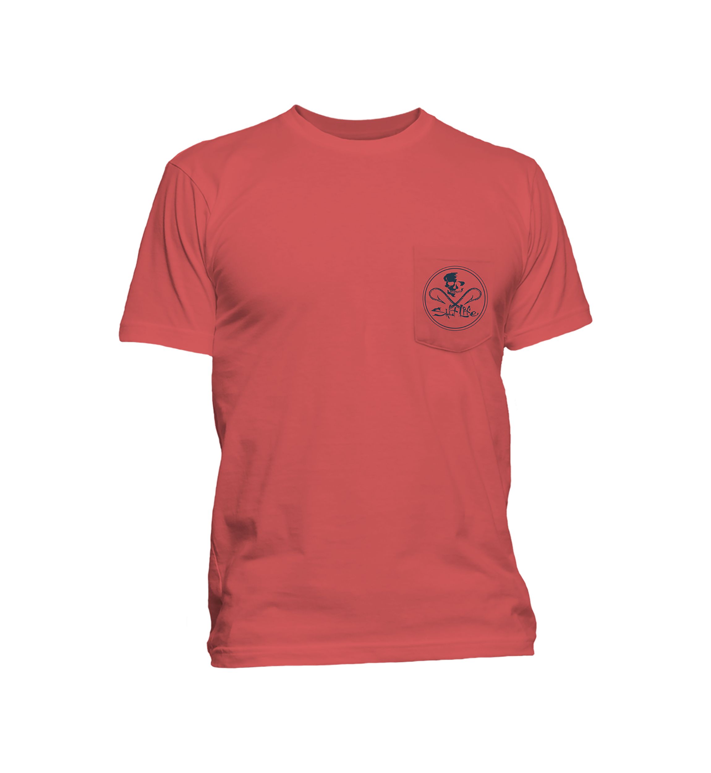 Big & Tall Skull and Hooks Graphic T-Shirt 