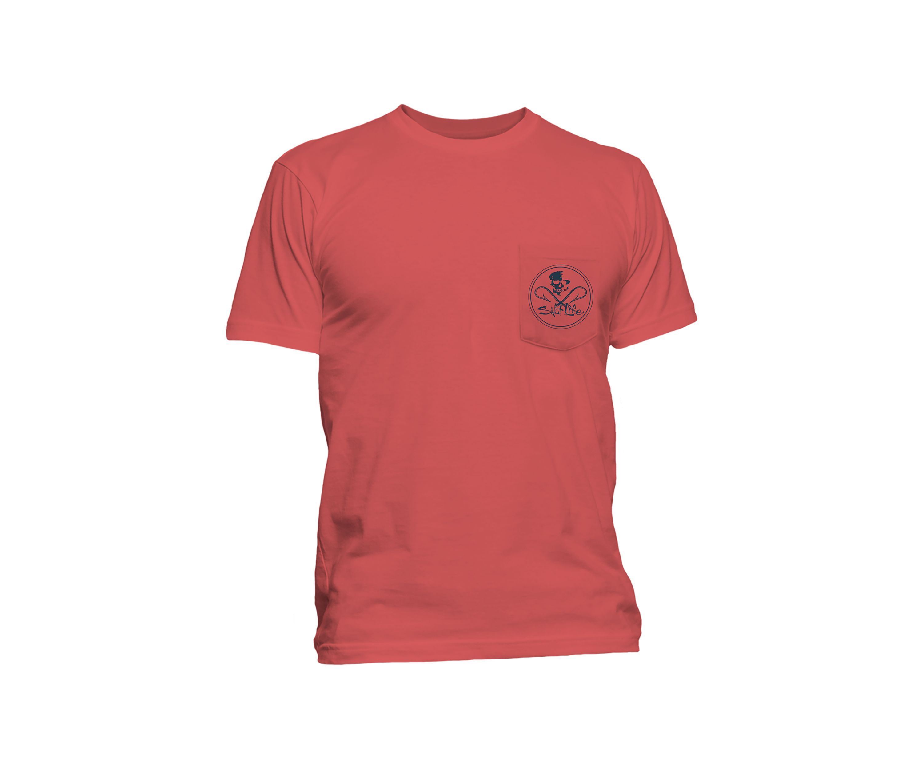 Big & Tall Skull and Hooks Graphic T-Shirt 