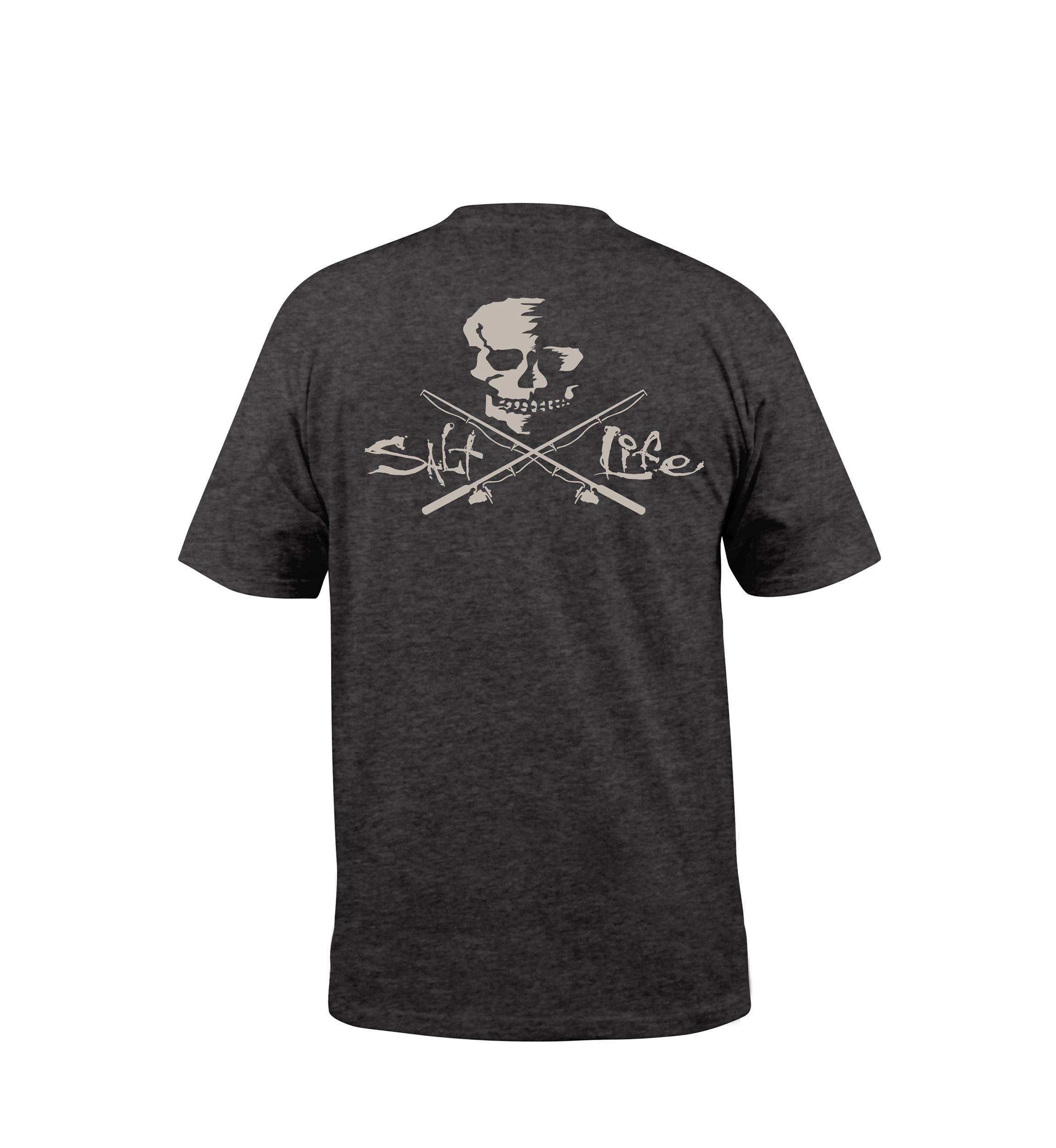 Short Sleeve Skull and Poles Shirt