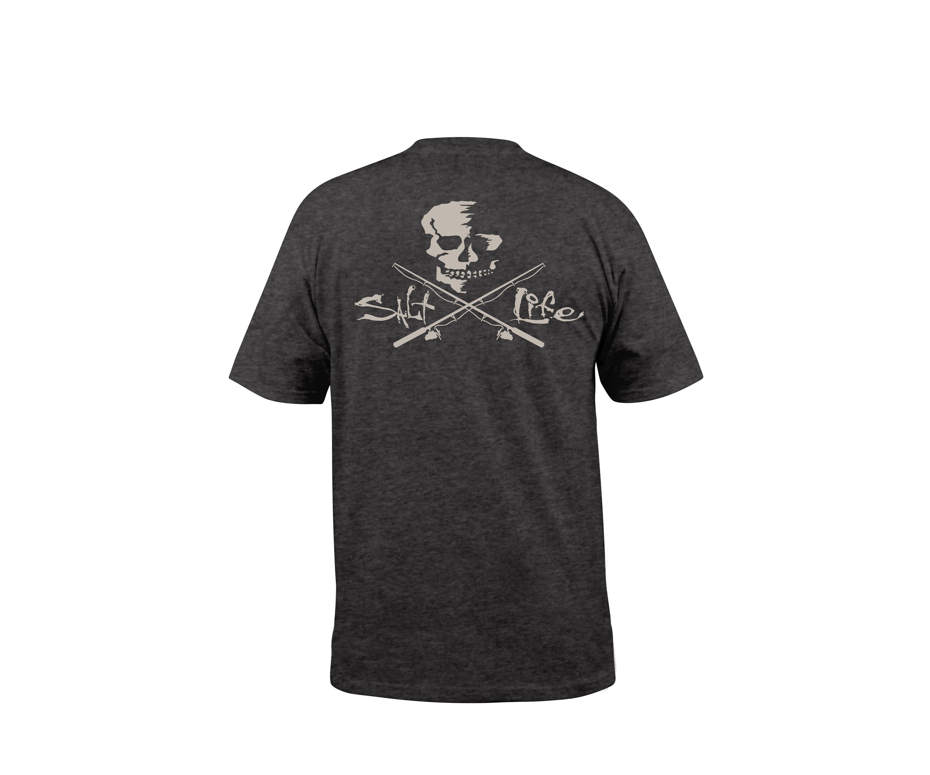 Short Sleeve Skull and Poles Shirt