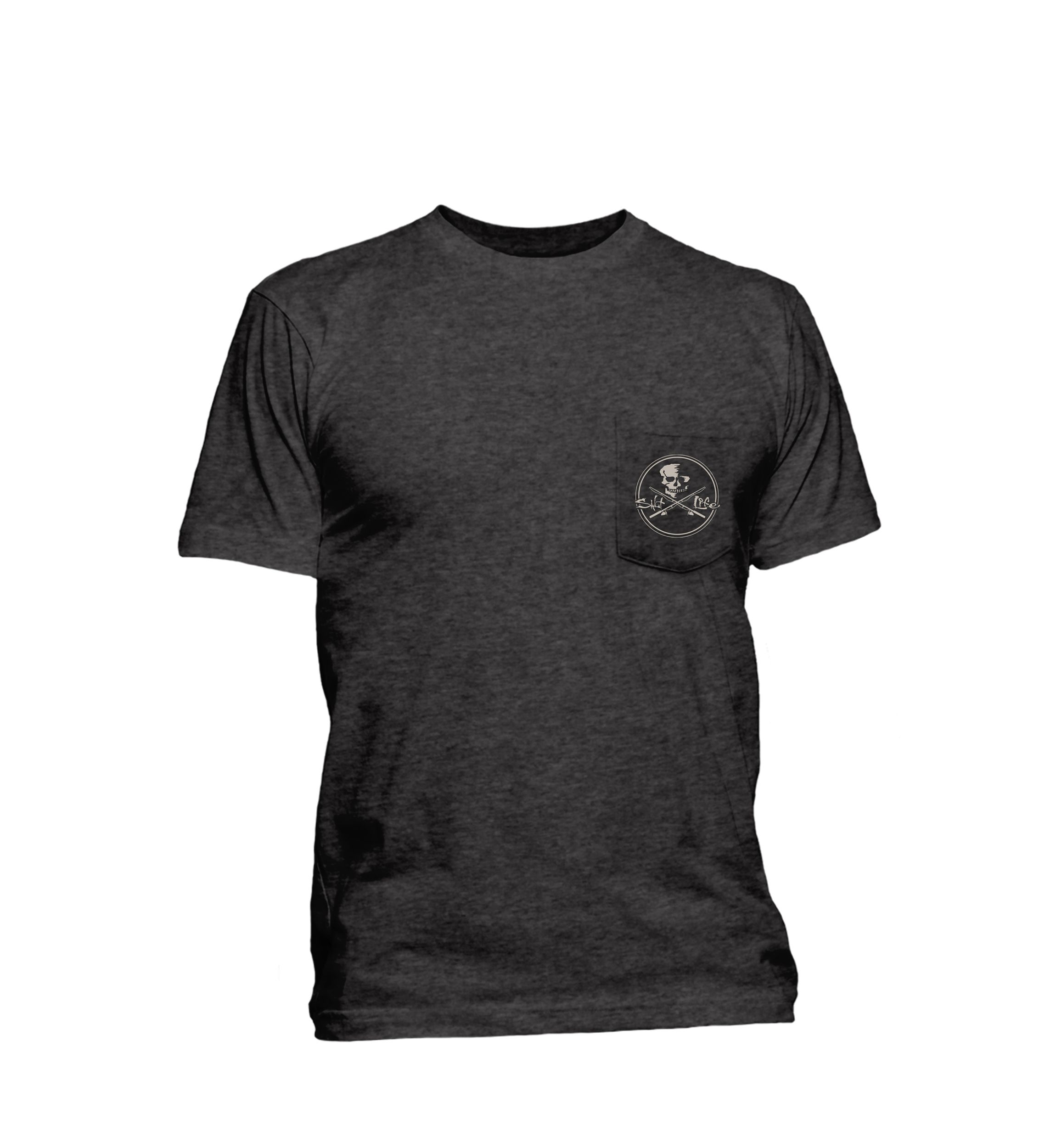 Short Sleeve Skull and Poles Shirt