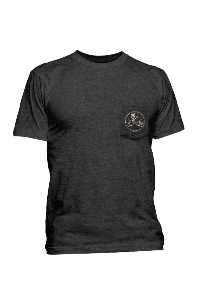 Short Sleeve Skull and Poles Shirt