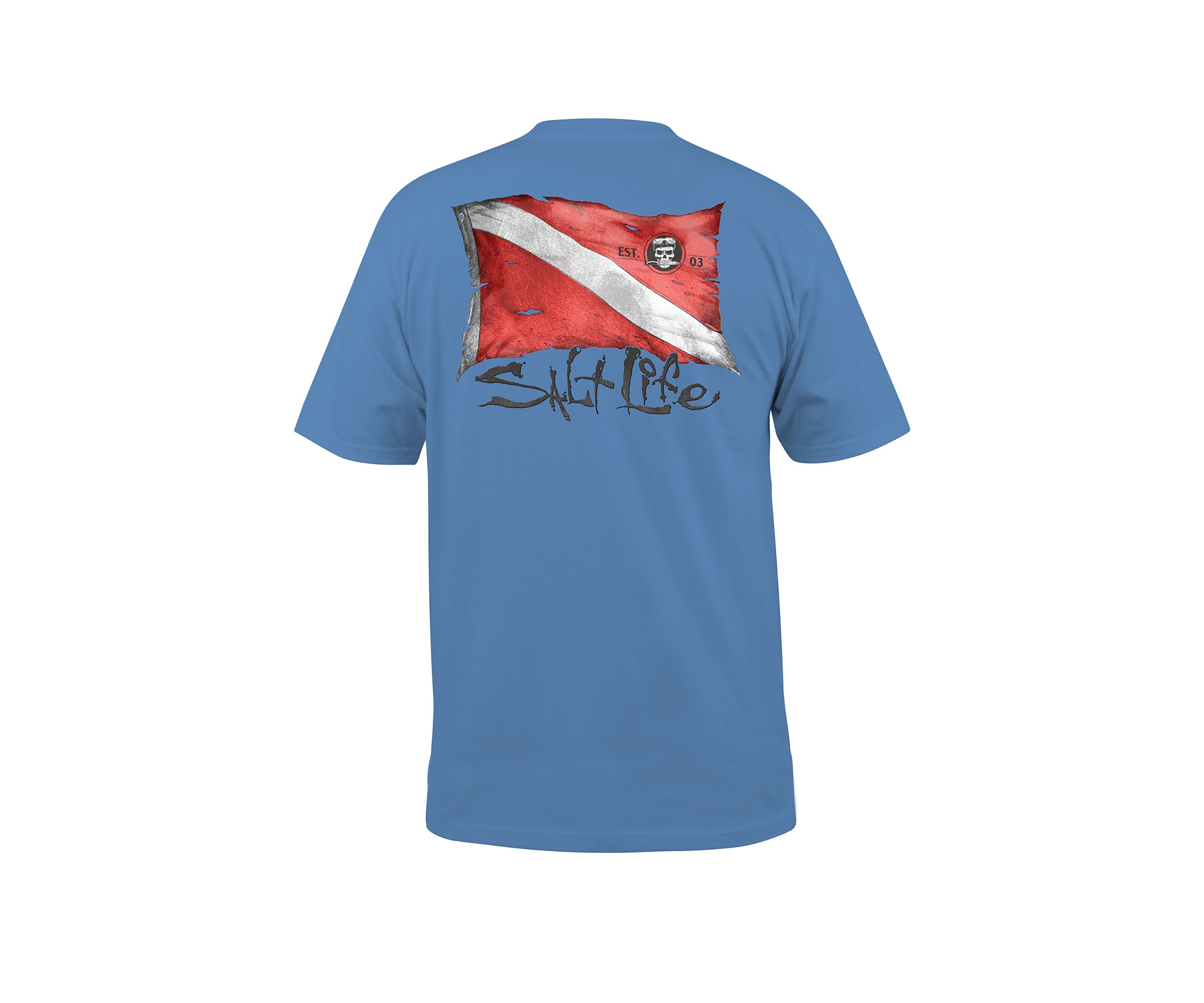 Short Sleeve Weathered Dive Flag T Shirt