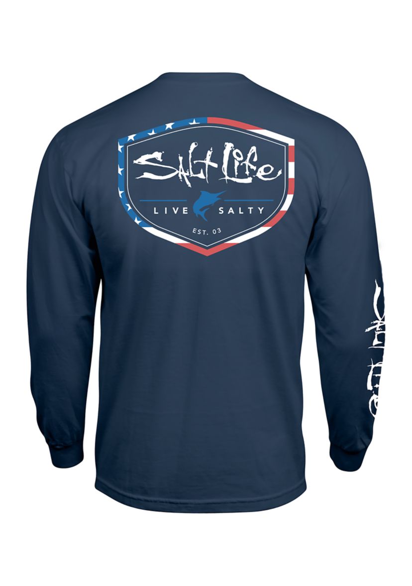 Mens Big Amerishield Graphic T-Shirt