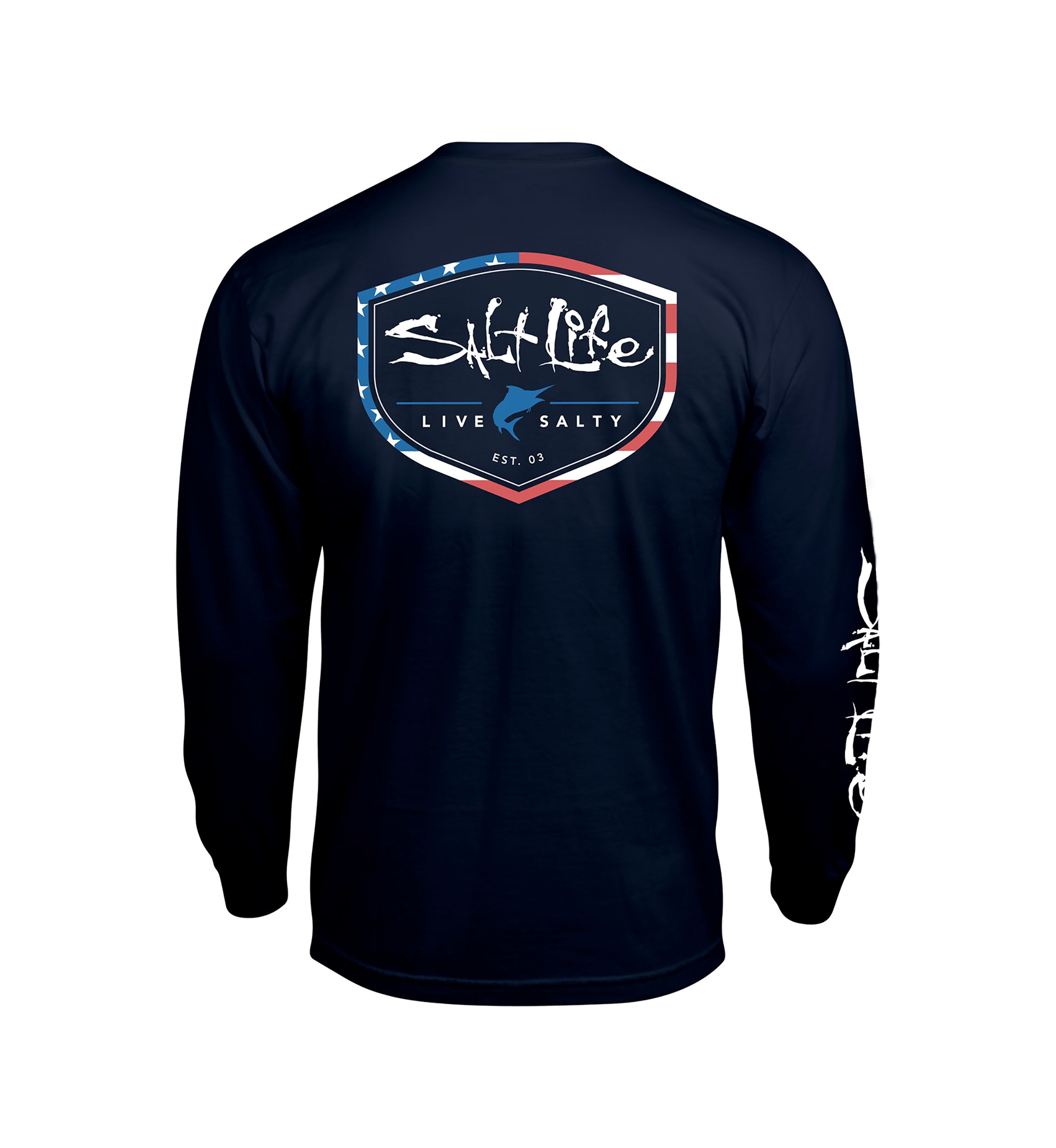 Long Sleeve Amerishield Graphic T-Shirt