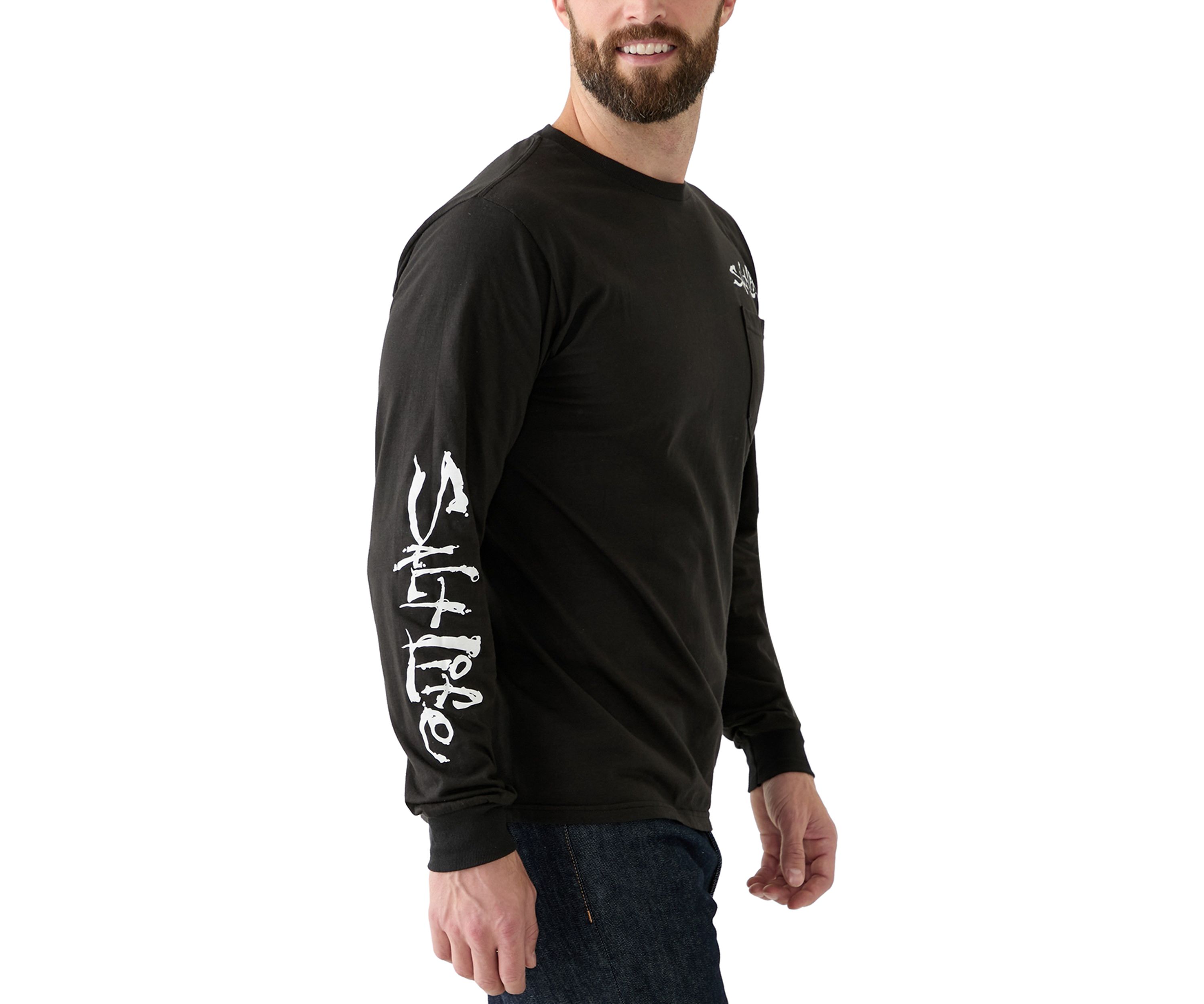 Captain Fishy Long Sleeve Graphic T-Shirt