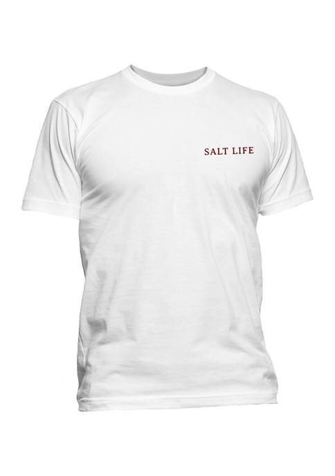 Salt Life Mens Deserted Graphic T-Shirt