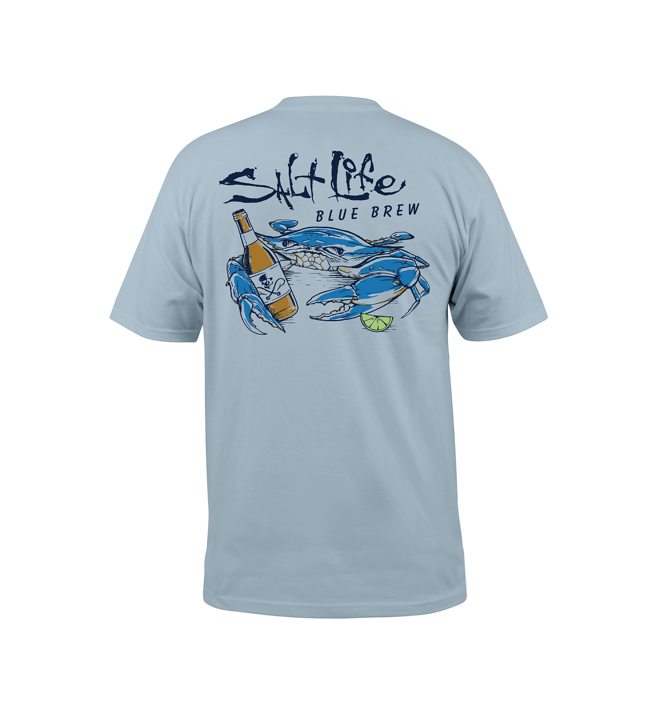 Big & Tall Blue Brew Crab Graphic T-Shirt
