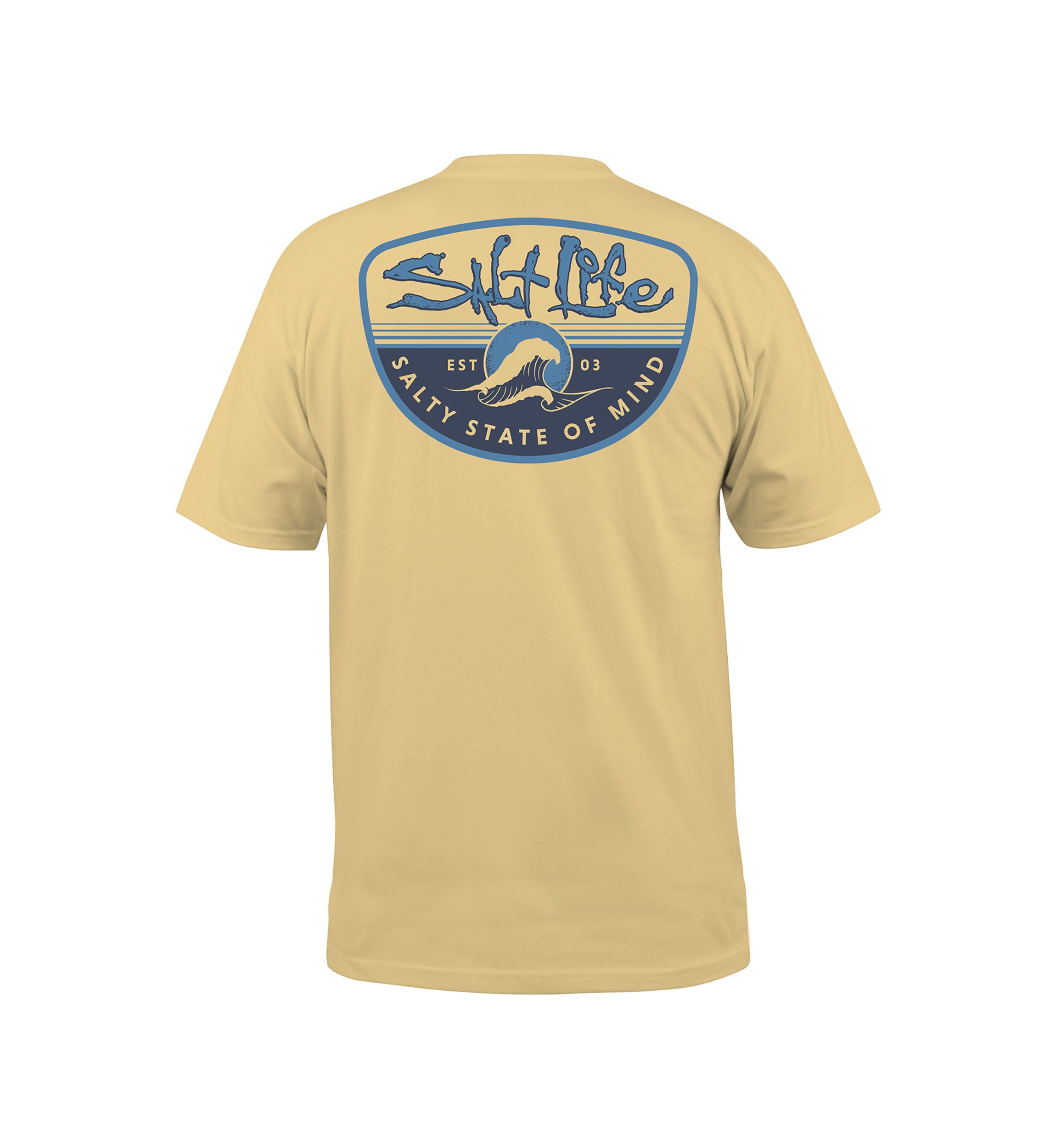 Mens Morning Wave Graphic T-Shirt