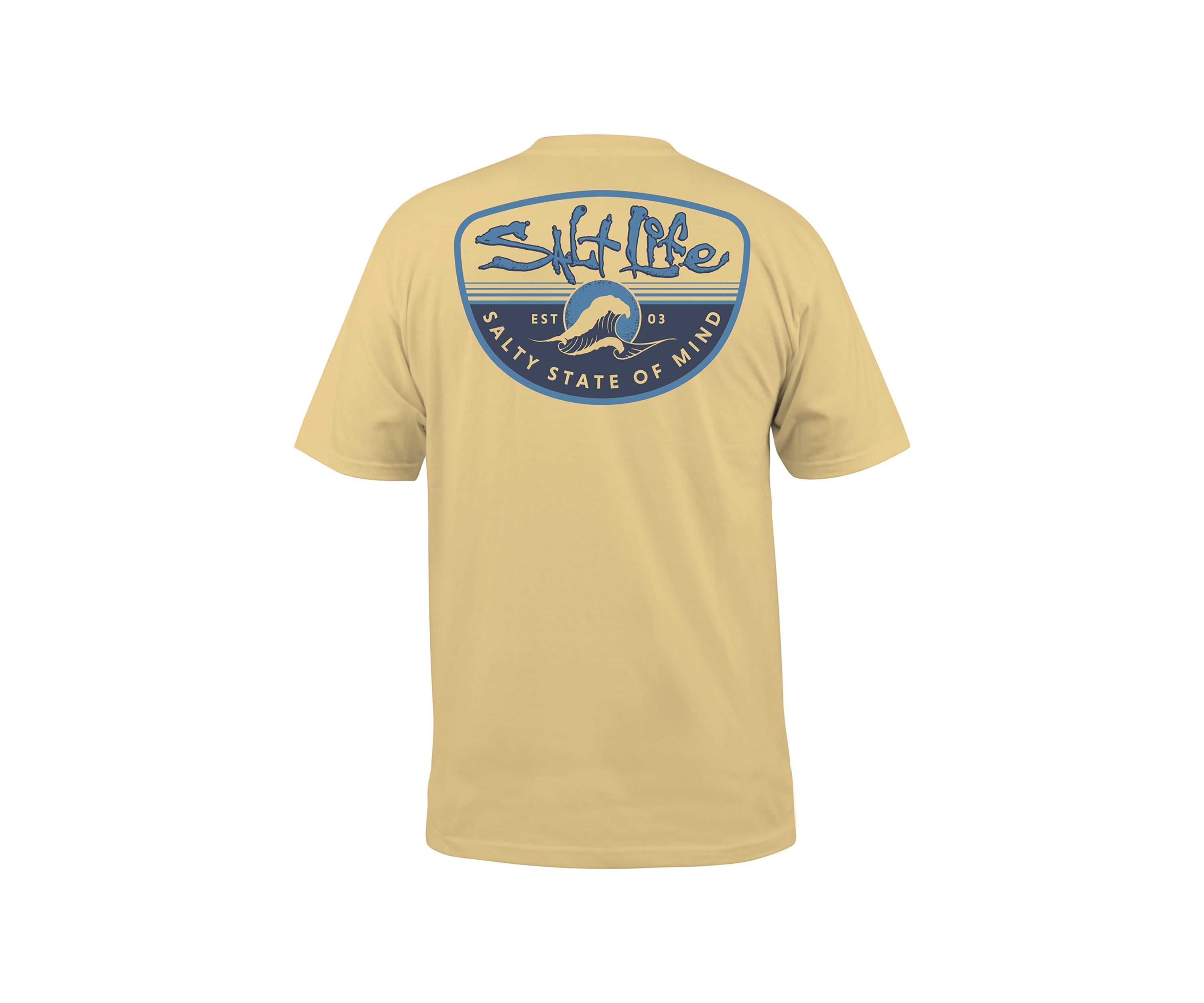 Mens Morning Wave Graphic T-Shirt