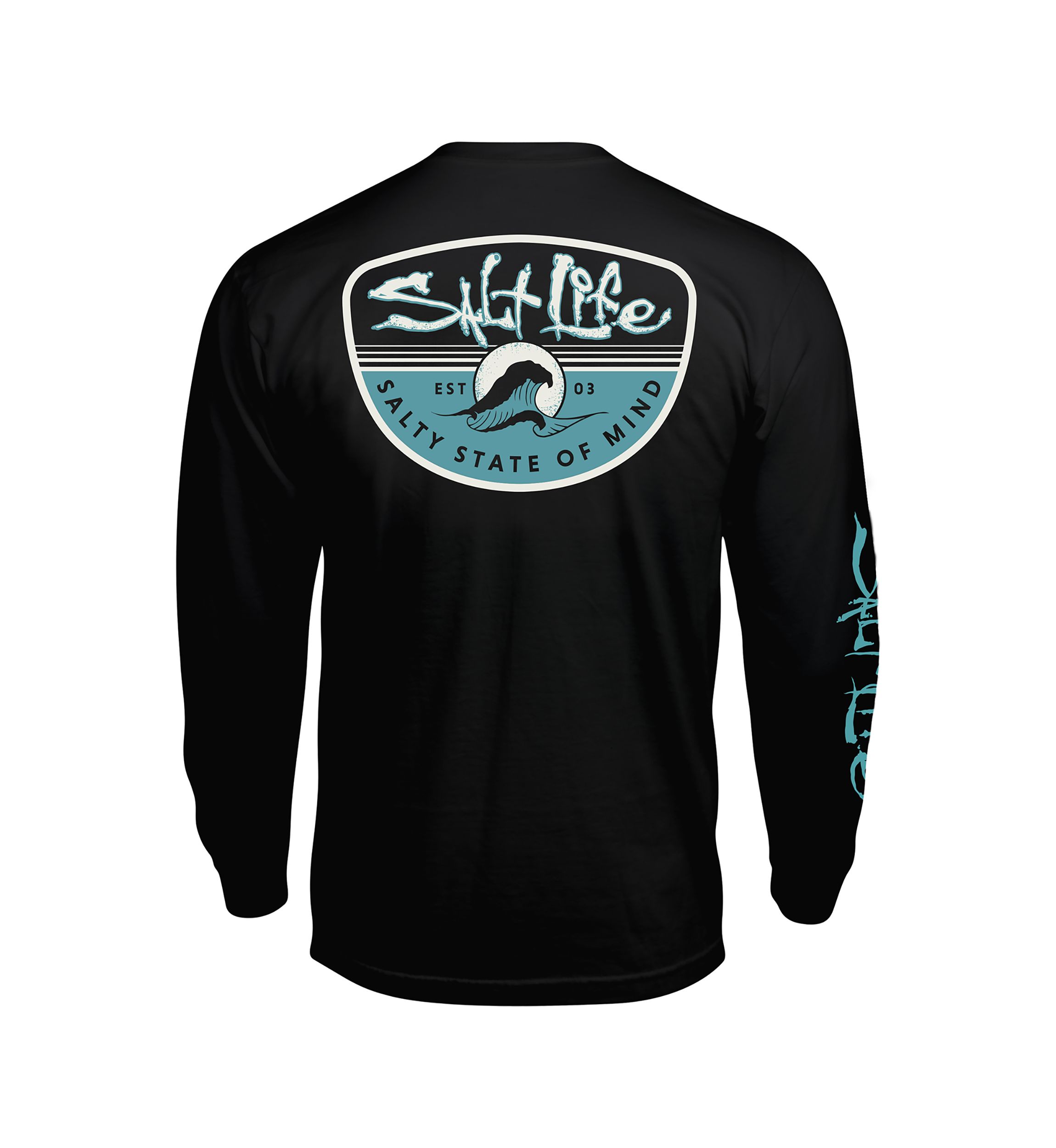 Big & Tall Morning Wave Long Sleeve Graphic T-Shirt