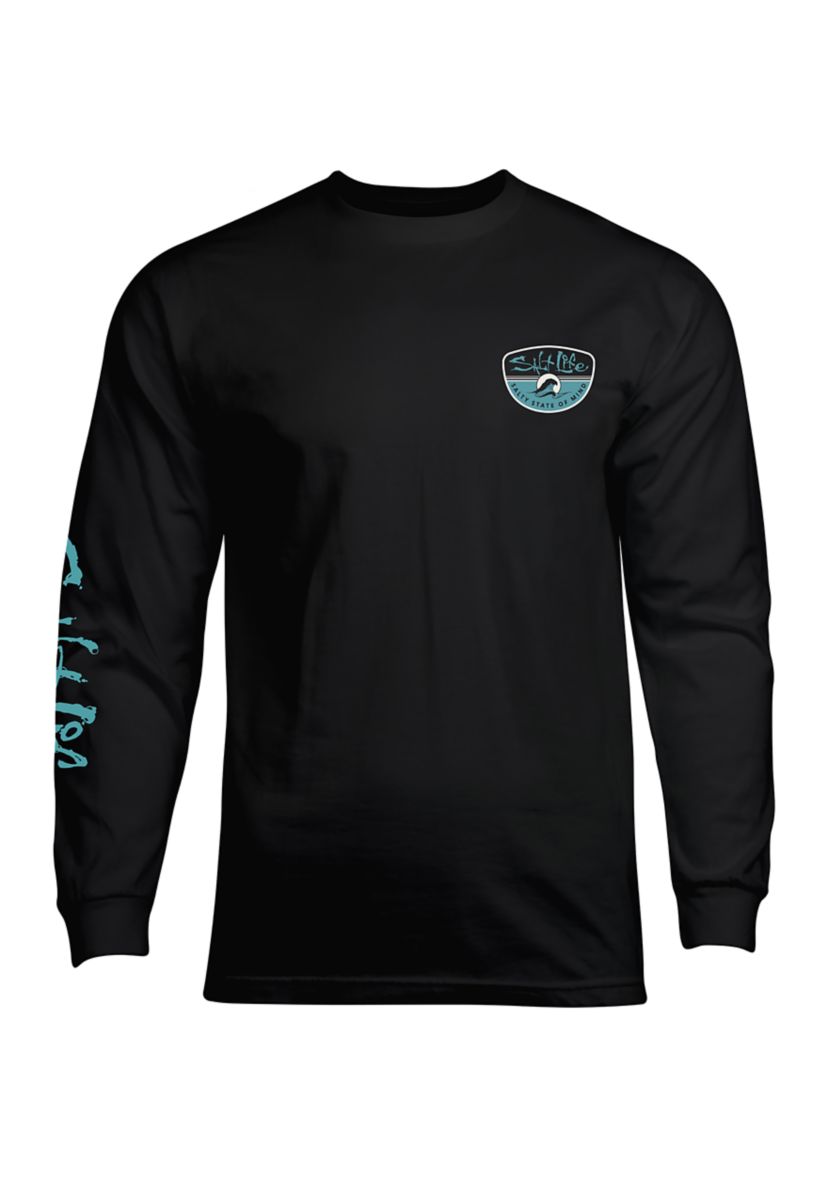 Big & Tall Morning Wave Long Sleeve Graphic T-Shirt