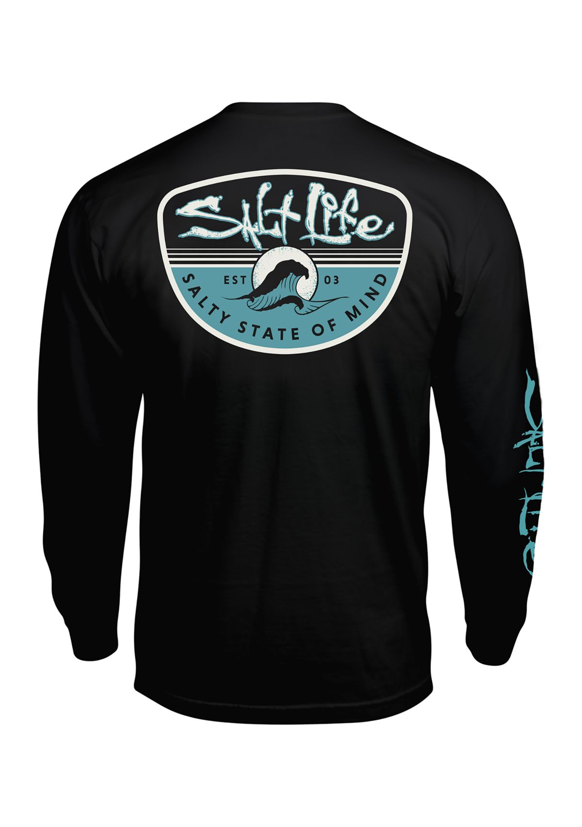 Big & Tall Morning Wave Long Sleeve Graphic T-Shirt