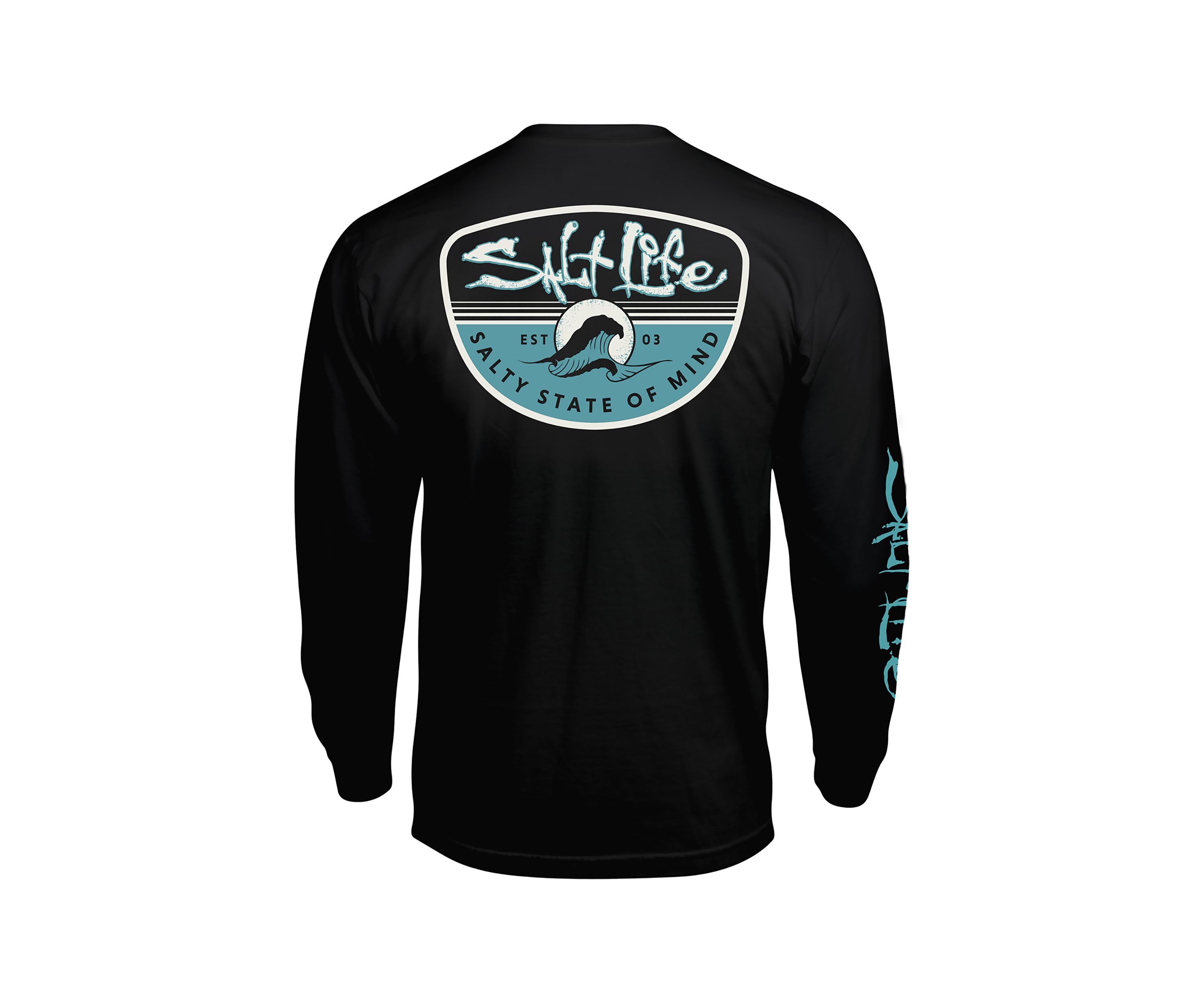 Big & Tall Morning Wave Long Sleeve Graphic T-Shirt