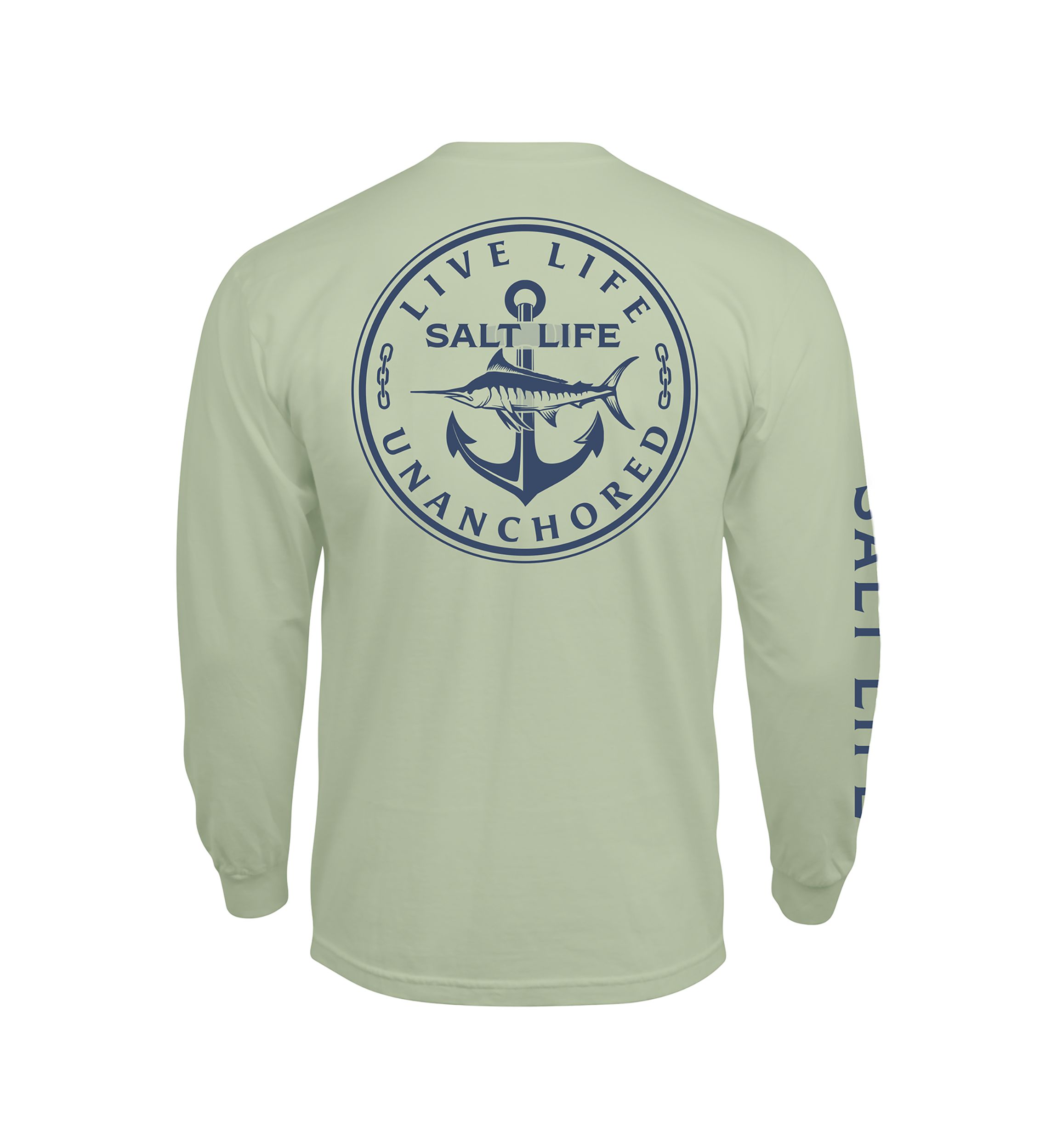 Long Sleeve Live Life Unanchored Graphic T-Shirt