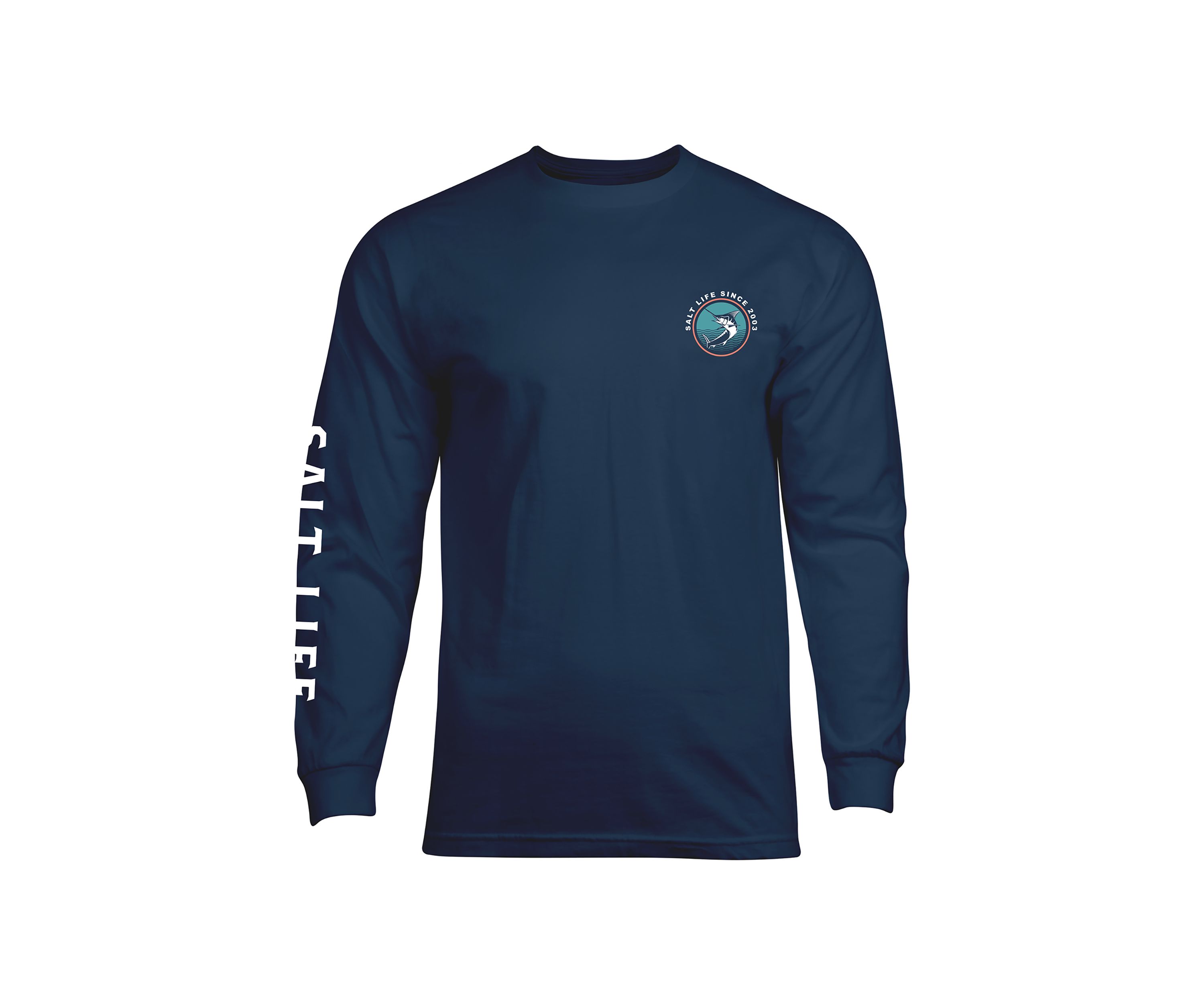 Long Sleeve Built Salty Graphic T-Shirt