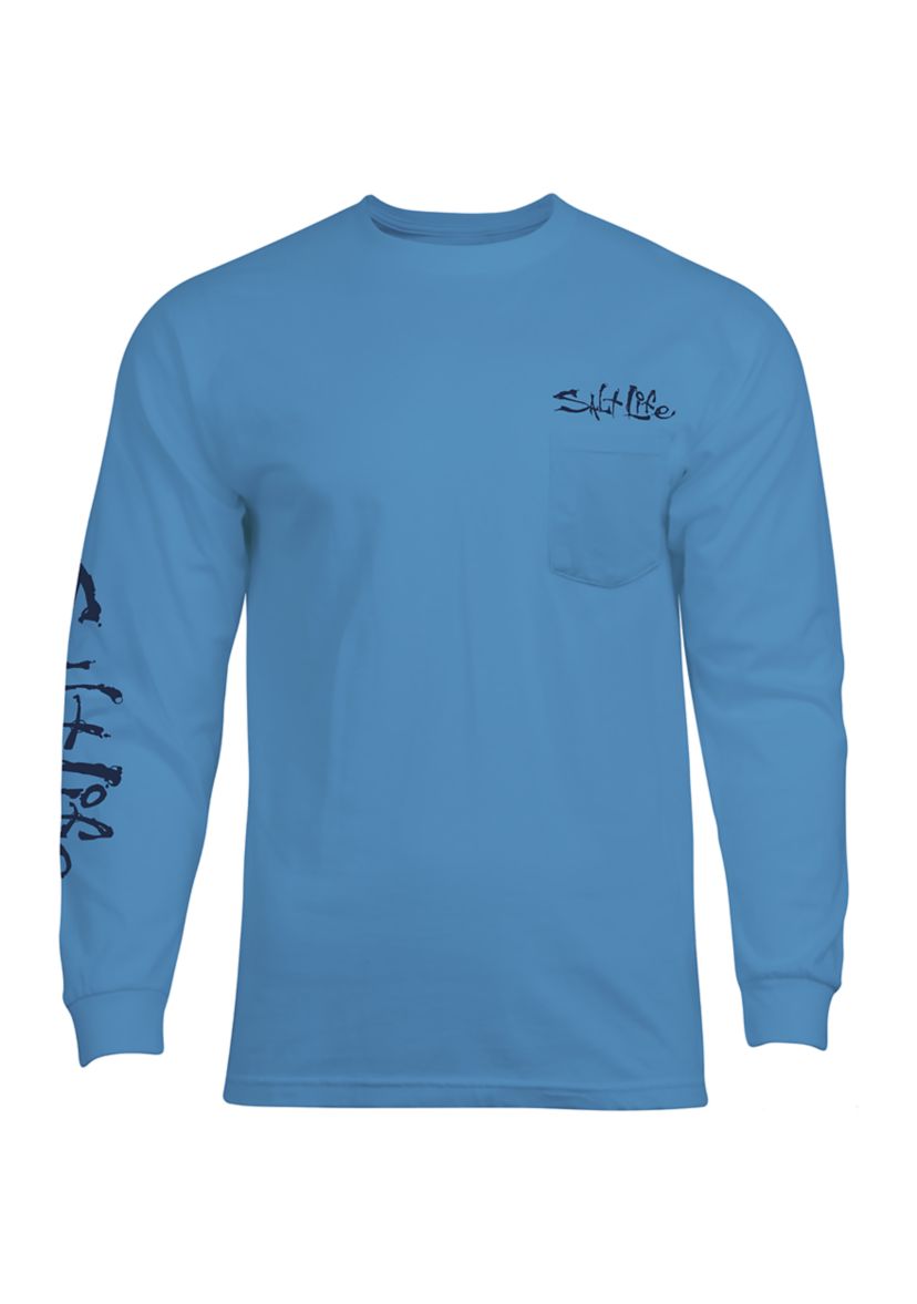 Reel Escape Long Sleeve Graphic T-Shirt